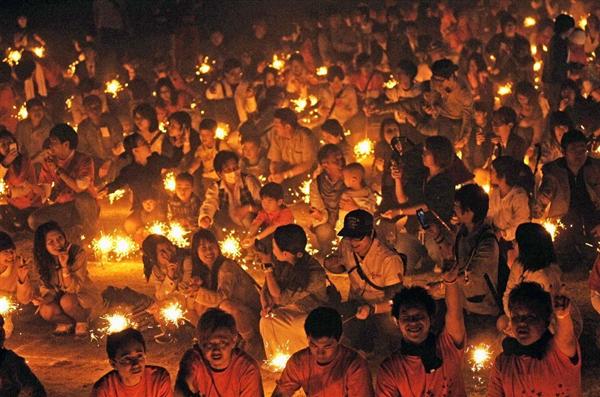 手持ち花火一斉点火でギネス挑戦 目標２千人 １８日に枚方で 夏の花火大会復活へ 産経ニュース