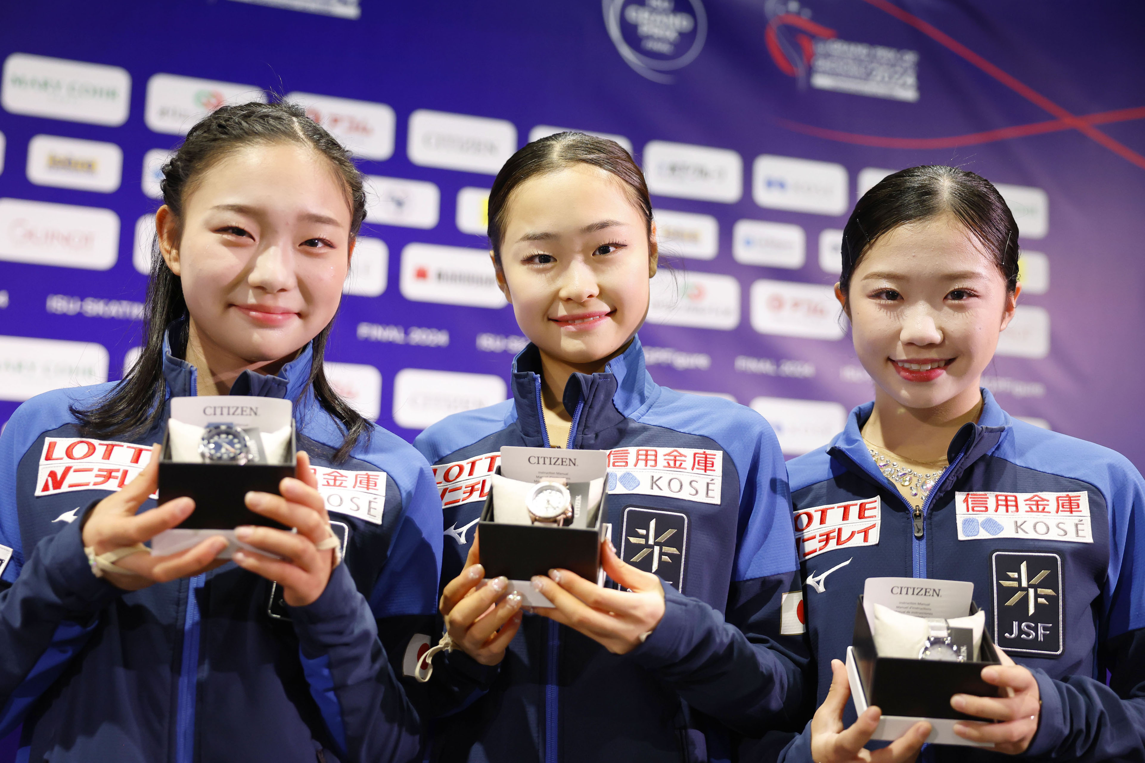 3連覇の島田麻央「層の厚さを証明」 フィギュアスケートジュニアGPF