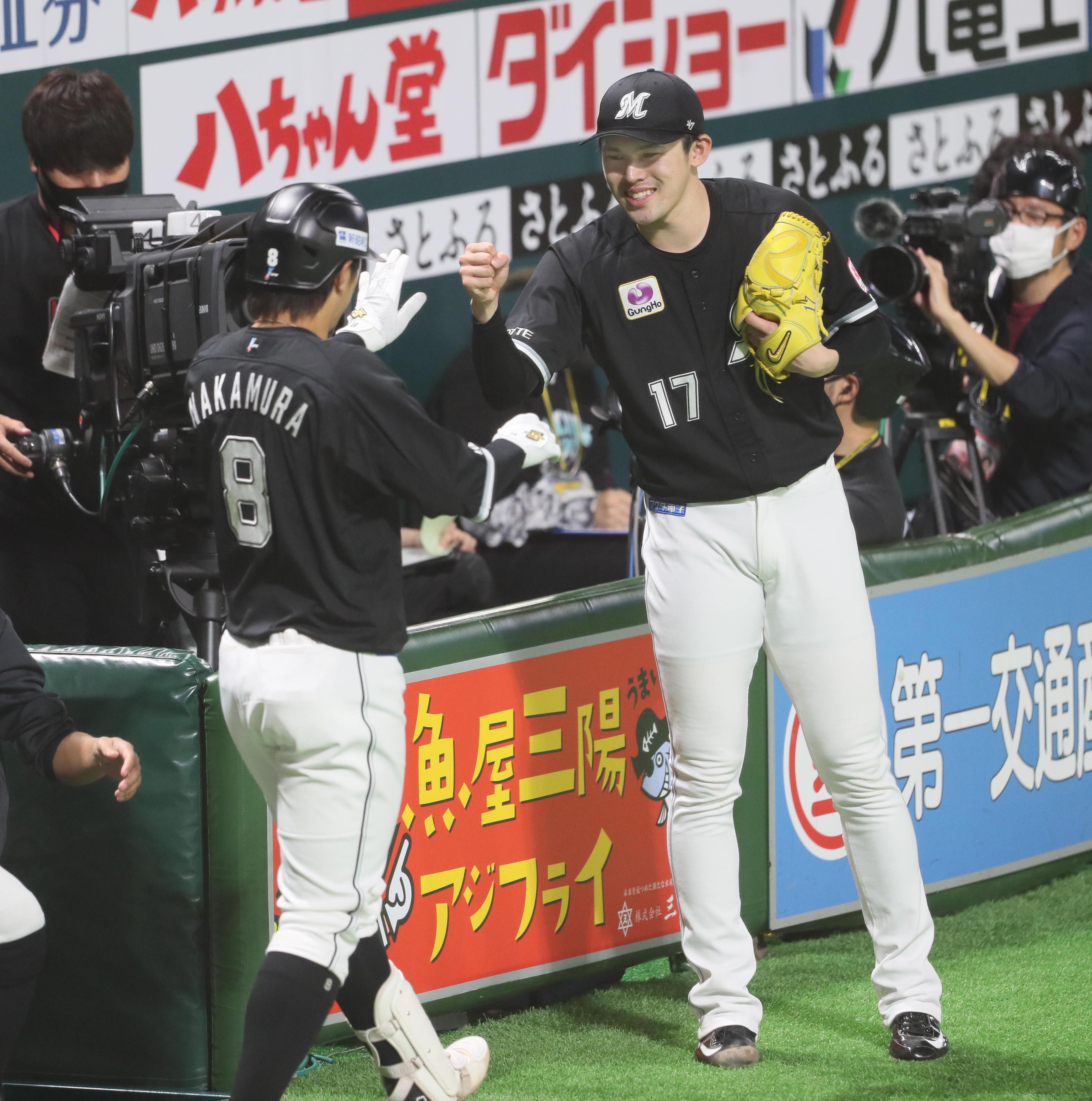 ロッテ・佐々木朗希が復活４勝！志願続投６回わずか３安打９Ｋ２失点