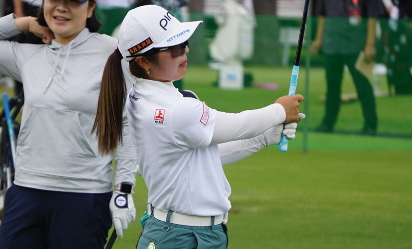 昨年2位の佐久間朱莉「リベンジしたい大会」 初の国内メジャー制覇を