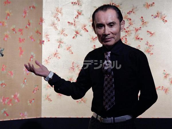 NHK趣味悠々 講師・片岡鶴太郎 流水墨画 俳優・ボクシング・歌手・日本 