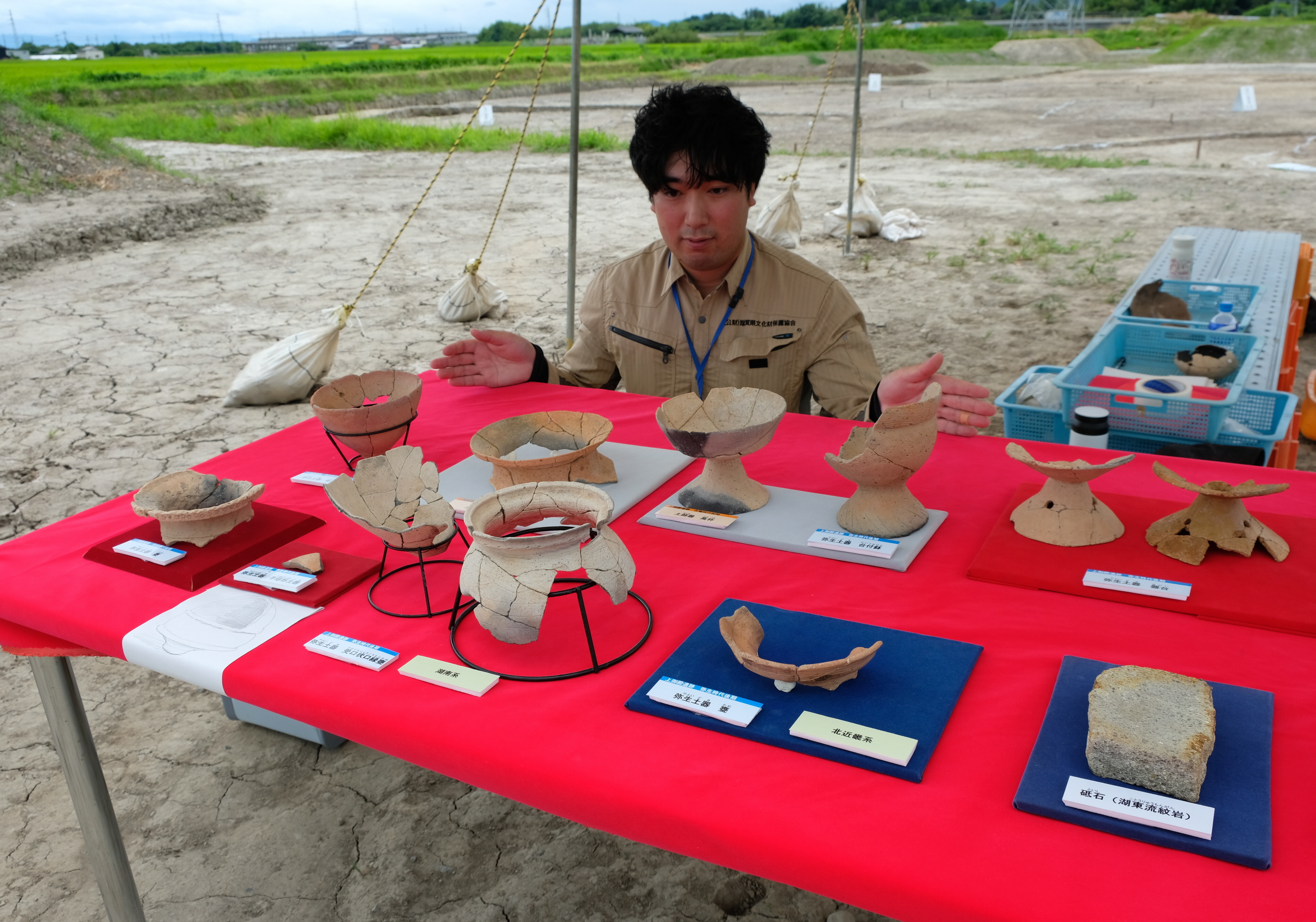 2～3世紀竪穴建物跡20棟出土、滋賀・上御殿遺跡 琵琶湖と日本海つなぐ