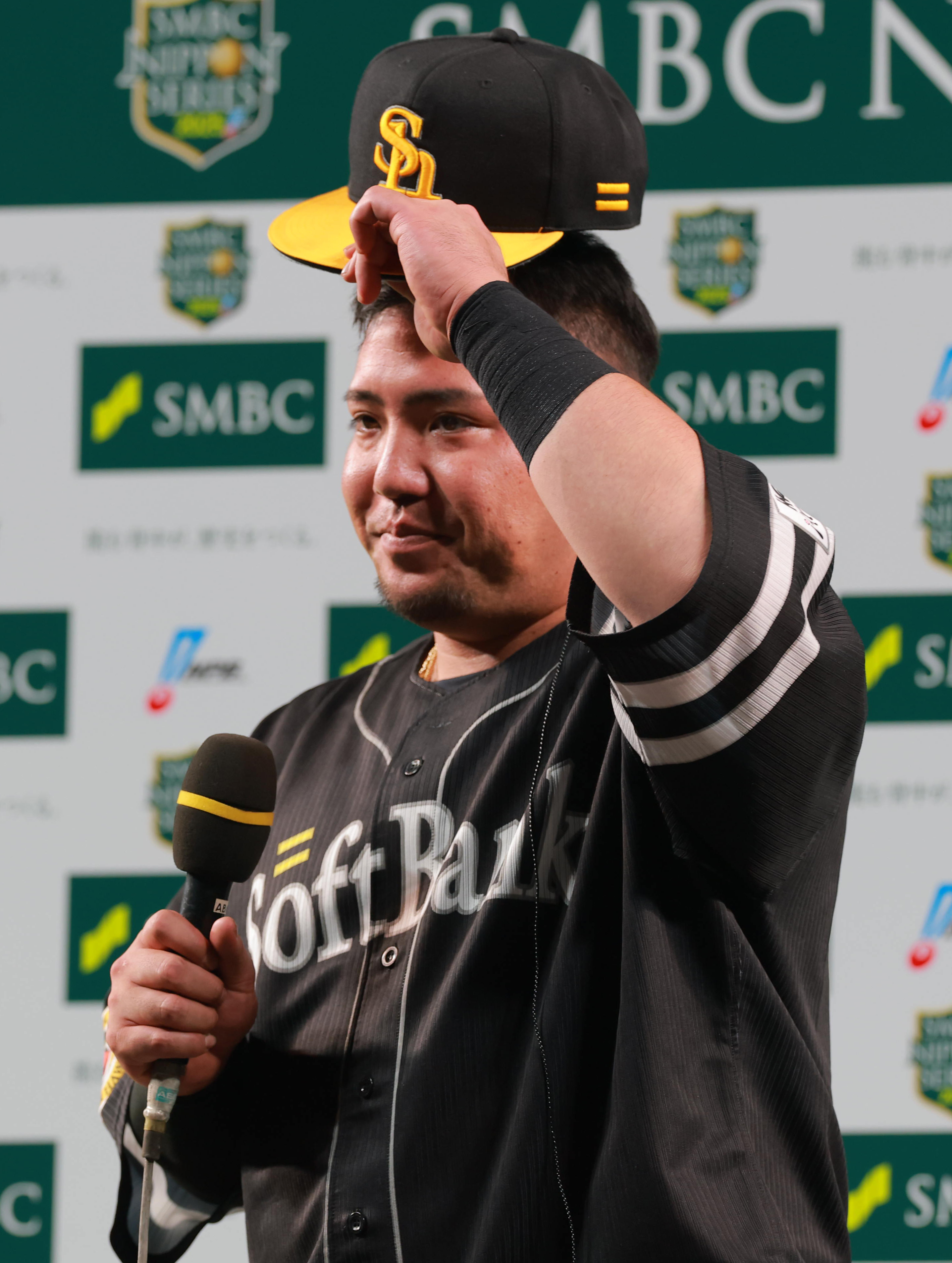 ソフトバンク・山川穂高「ドキドキしながら試合をしていました