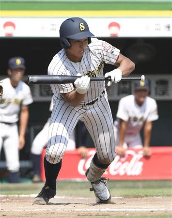 明石商 vスクイズ甲子園 決めた重宮主将 一戦必勝で日本一目指す 兵庫 1 2ページ サンスポ