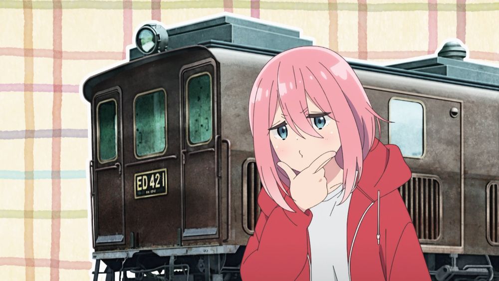 TVアニメ「ゆるキャン△SEASON3」第10話「ちくわと電車と