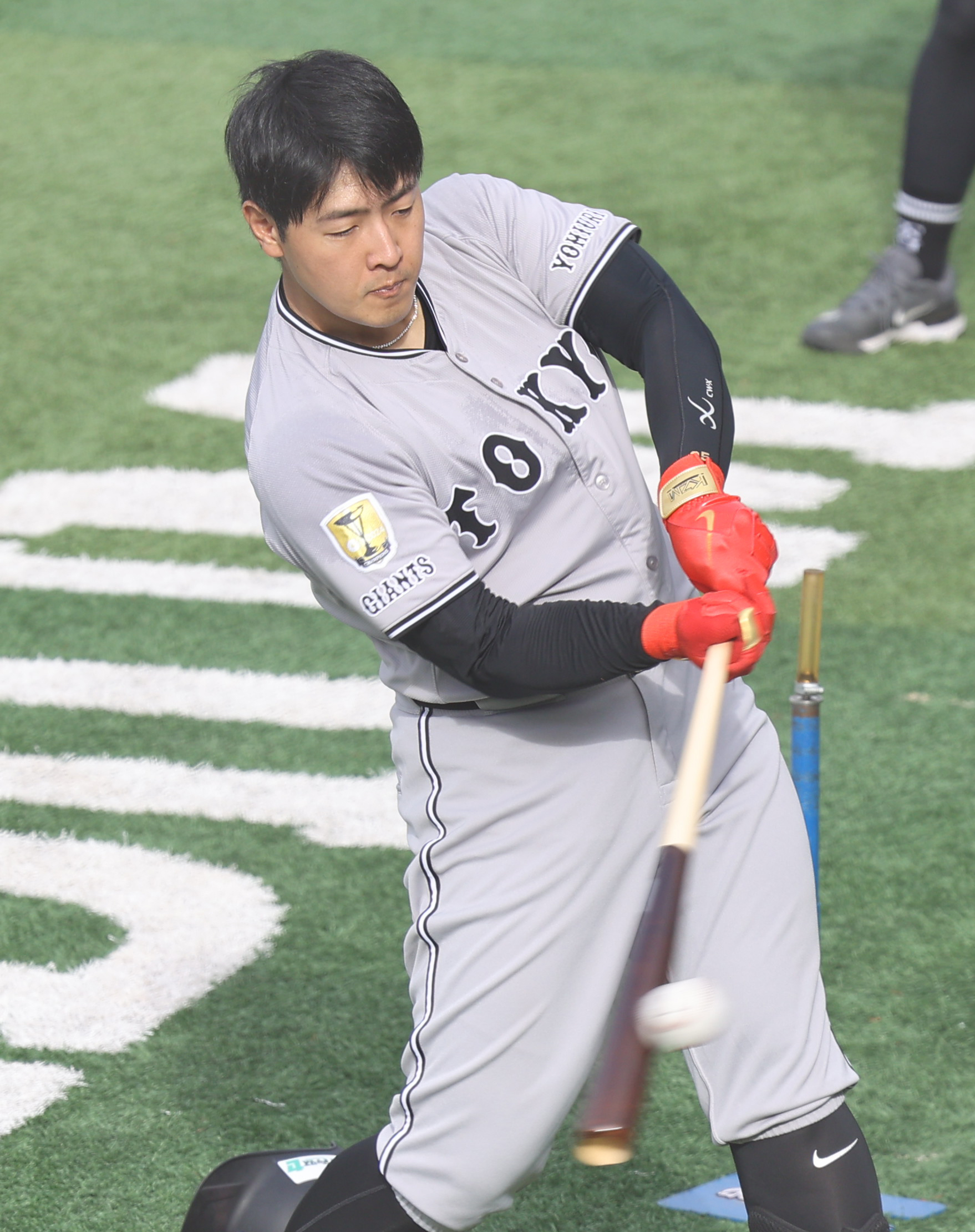 ま*る様 岡本和真25☆WBC侍ジャパン☆2023ユニフォーム&タオル☆巨人