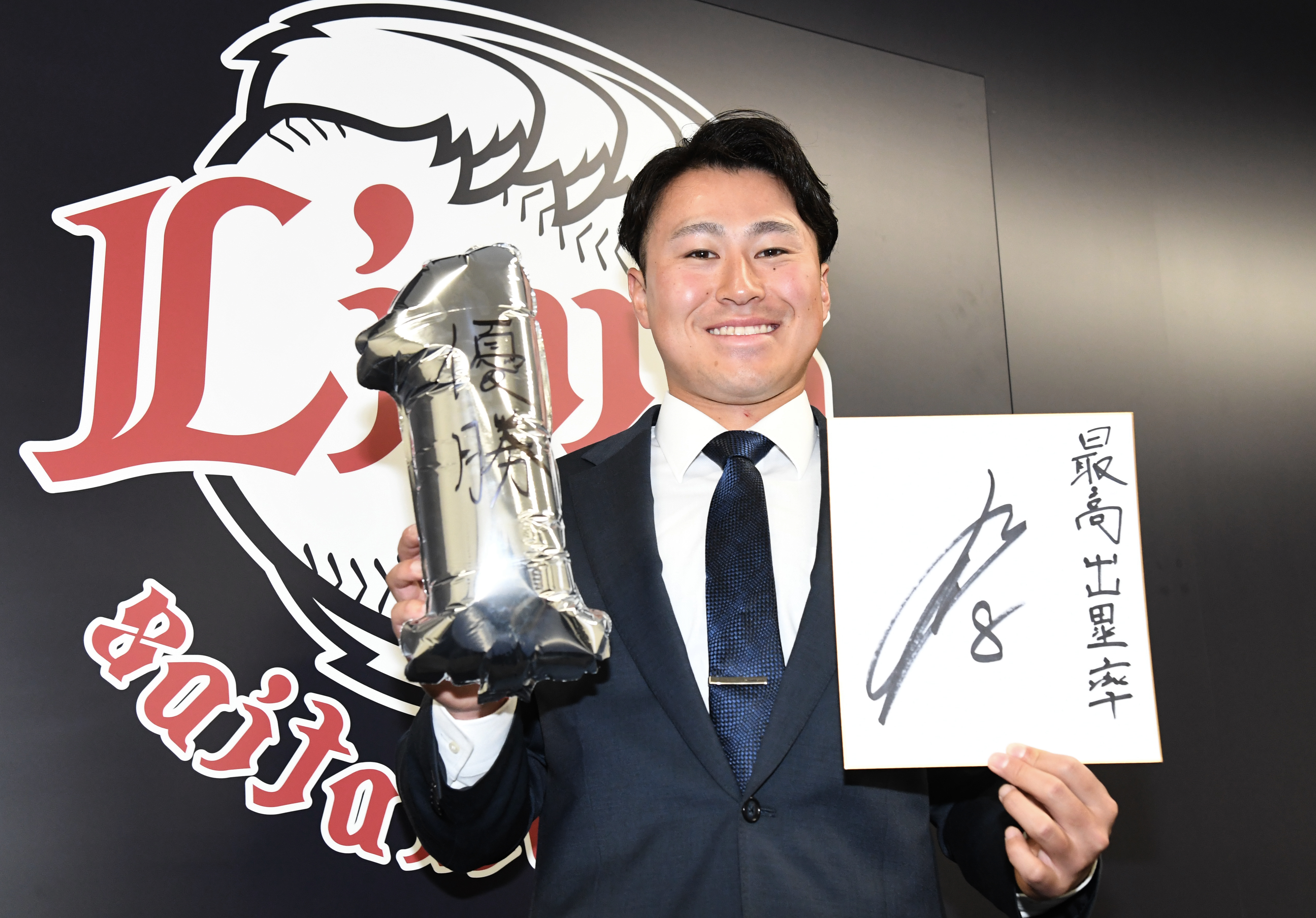 西武・渡部聖弥、年俸アップも新人王投票は3位「取れなくてすごく 