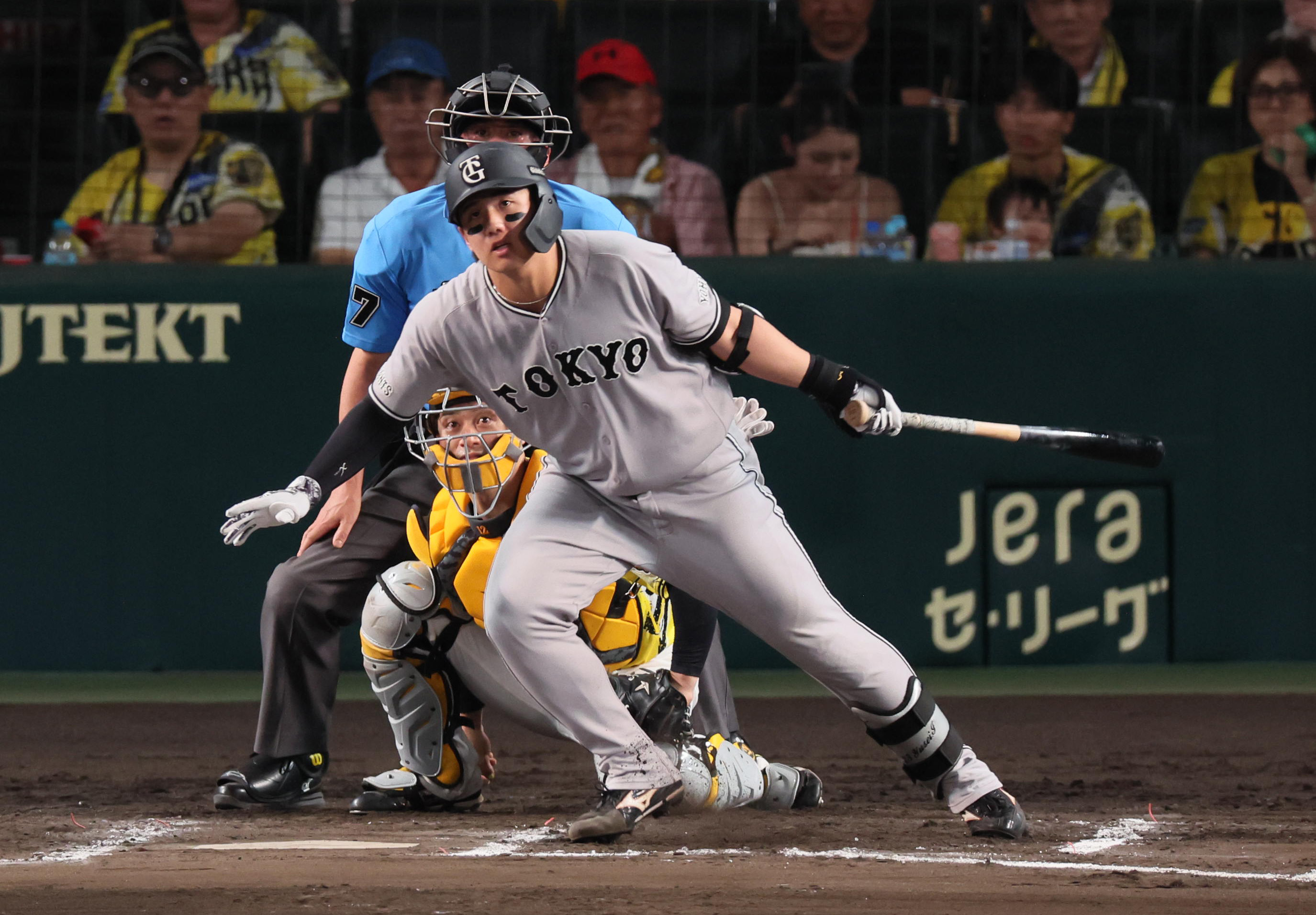 巨人・石塚裕惺、首位攻防3連戦はすべて先発出場「四方八方から熱量