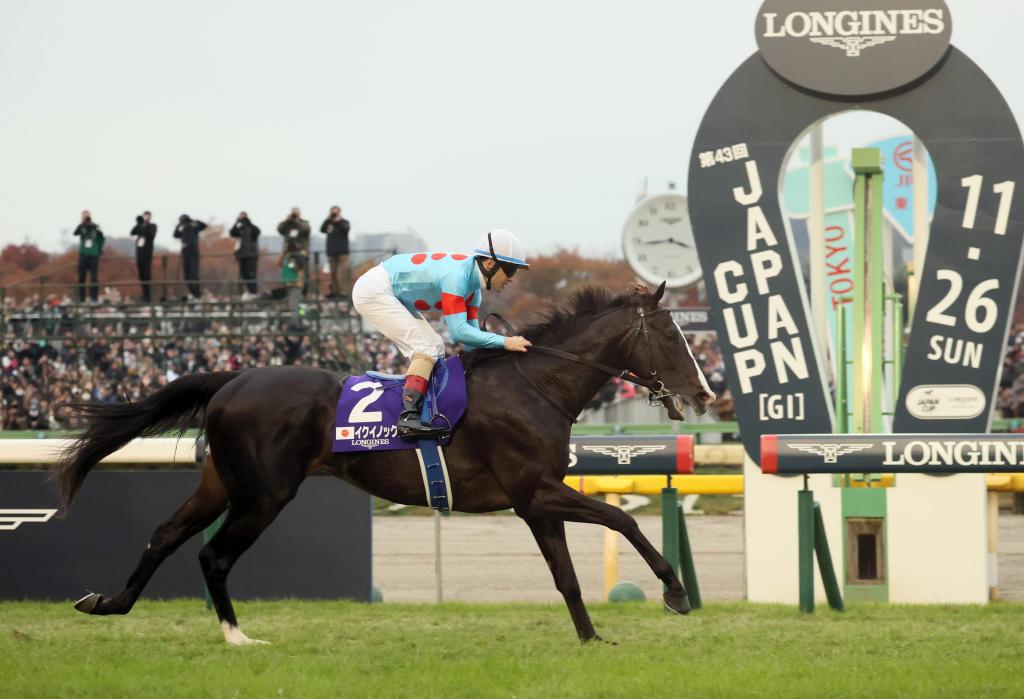 イクイノックスの英タイムフォーム・レーティングがさらに上昇 世界1