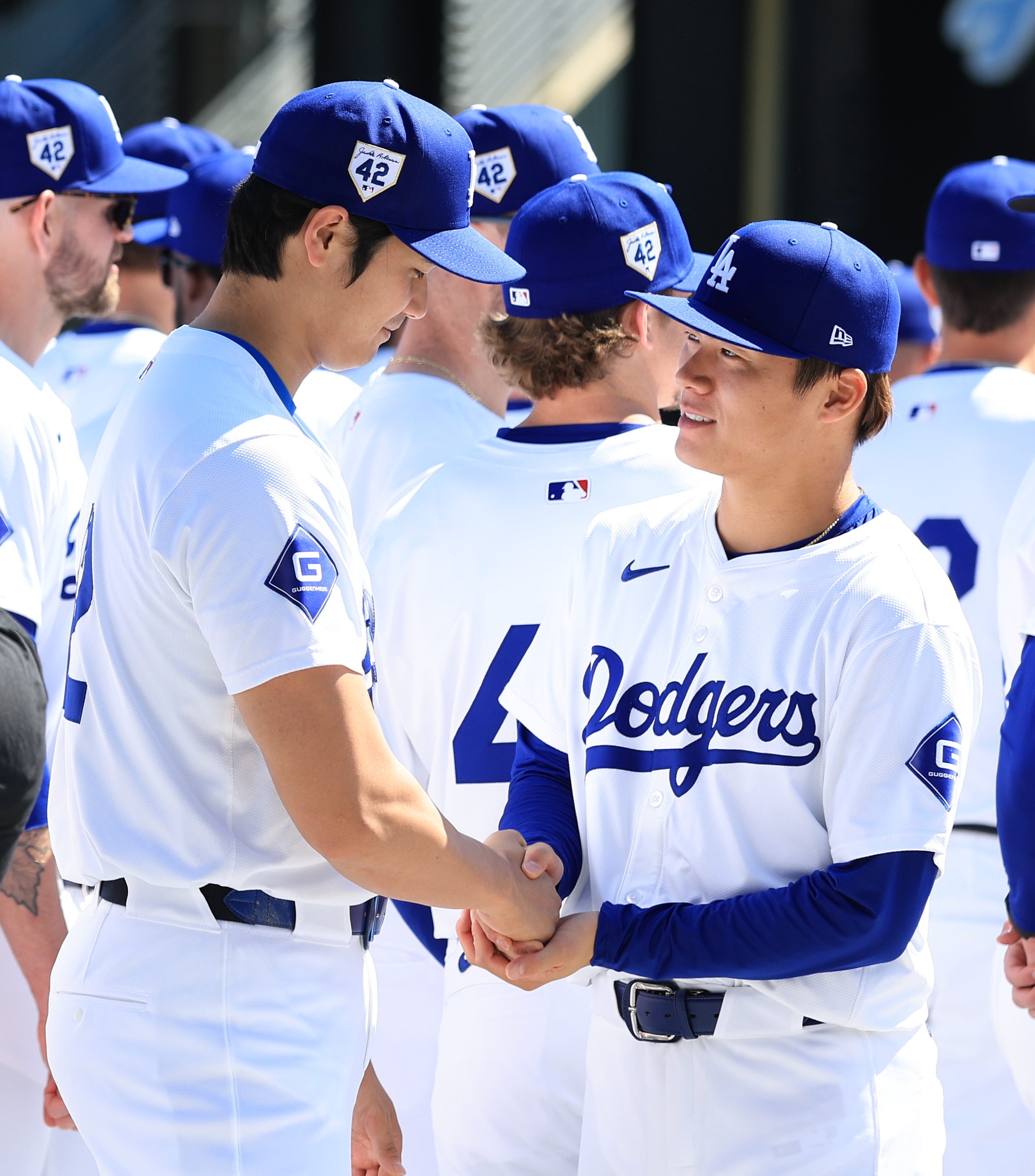 MLB】「ジャッキー・ロビンソン・デー」開催 ド軍は大谷翔平や山本