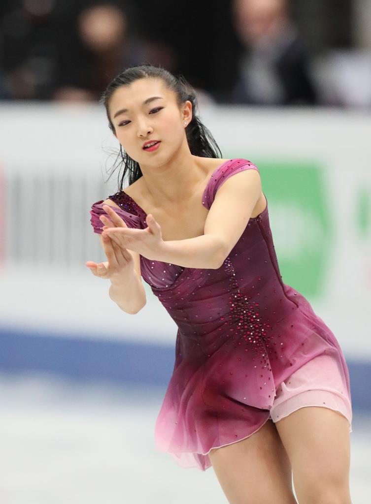 日本勢の先陣切った坂本花織が暫定１位 フィギュア世界選手権女子ｓｐ 産経ニュース