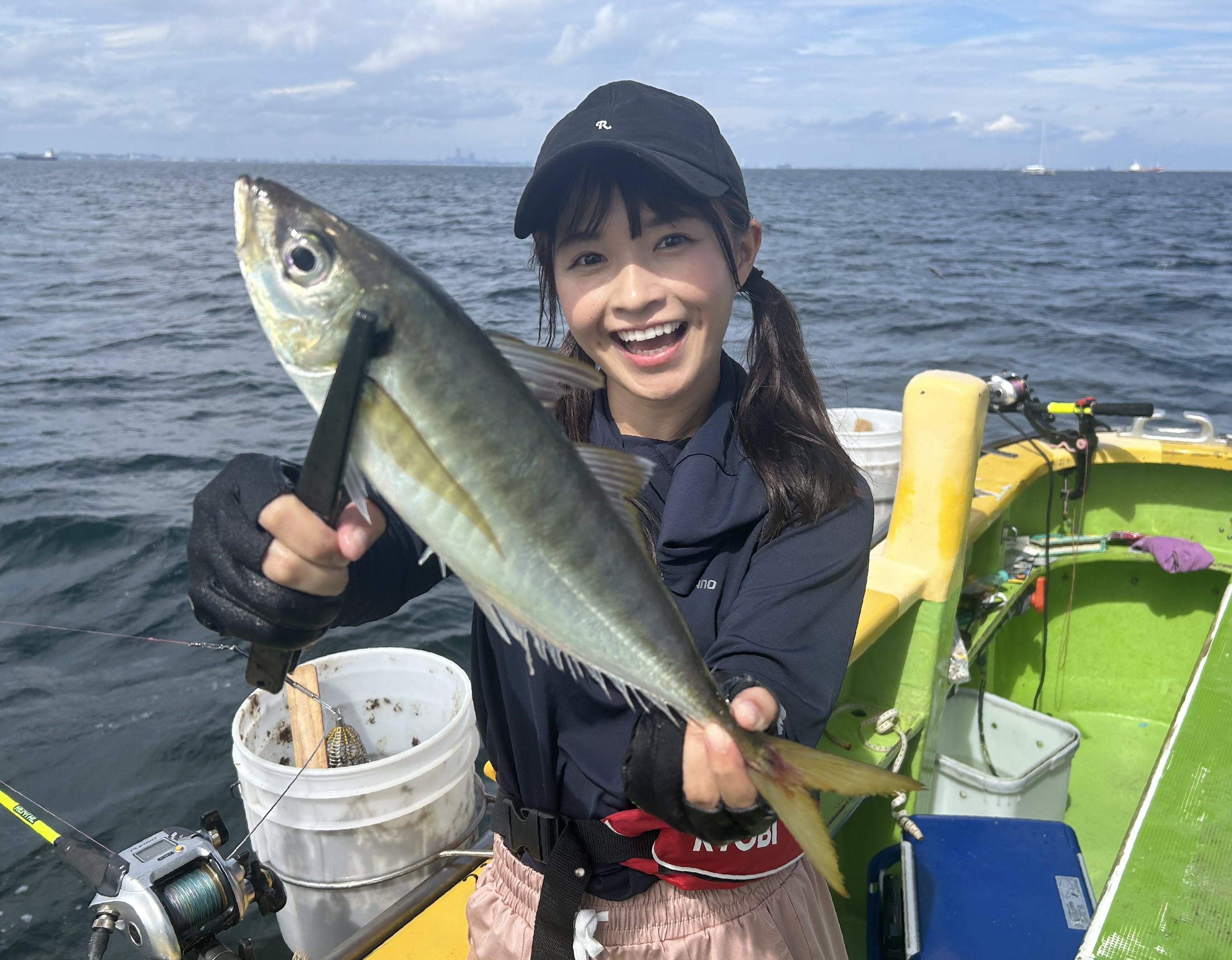 【女子のミカタ】東京湾のブランドアジ〝走水のアジ〟 ビシアジ初挑戦の百川晴香41センチのアジにゾッコン - サンスポ