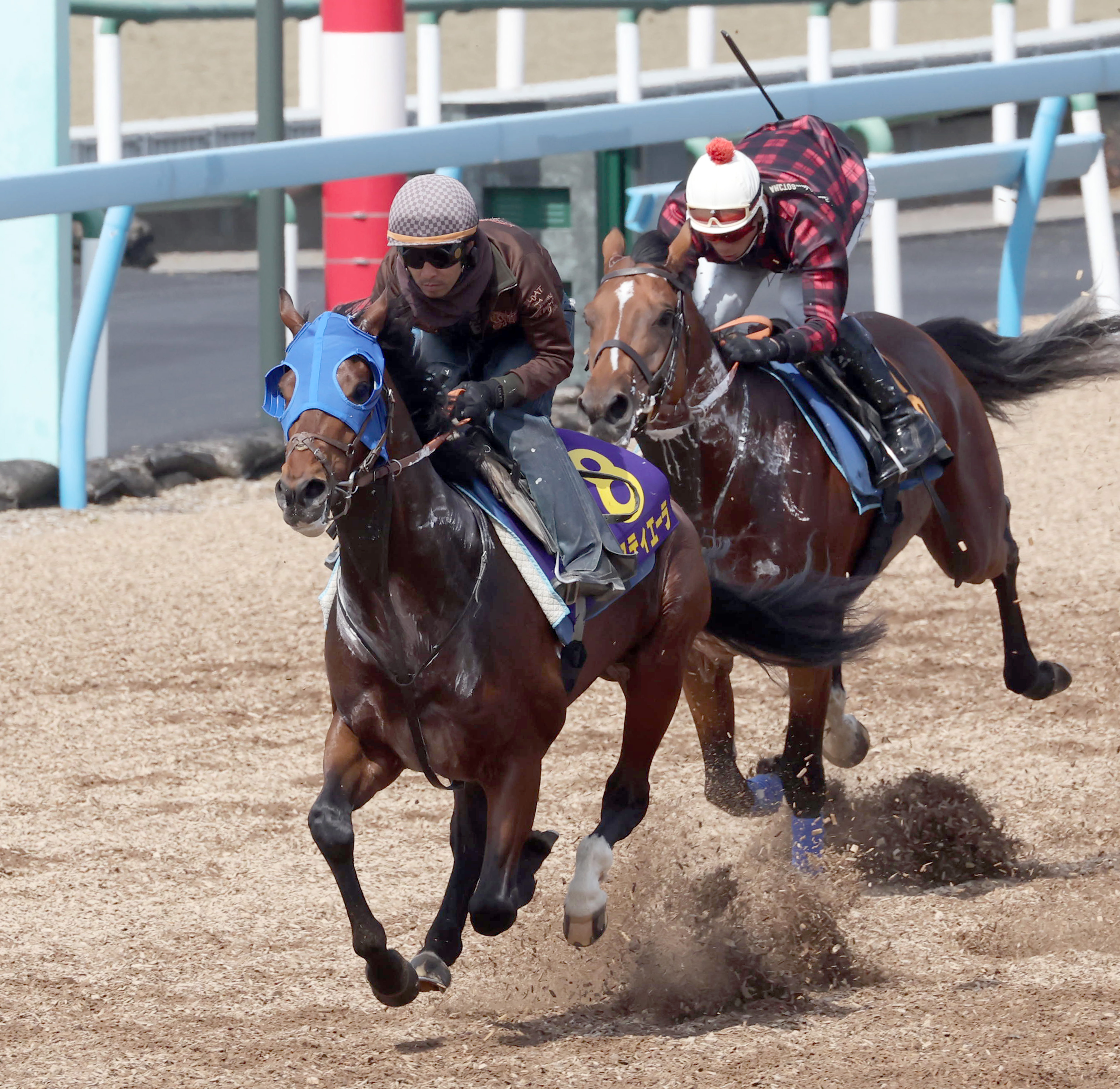 皐月賞 私のチェックポイント】ブリンカー着用で2馬身先着