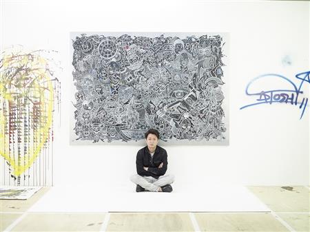 嵐・大野が５年ぶり個展！新作巨大画を披露「皆さんに楽しんでいただけたら」 - サンスポ