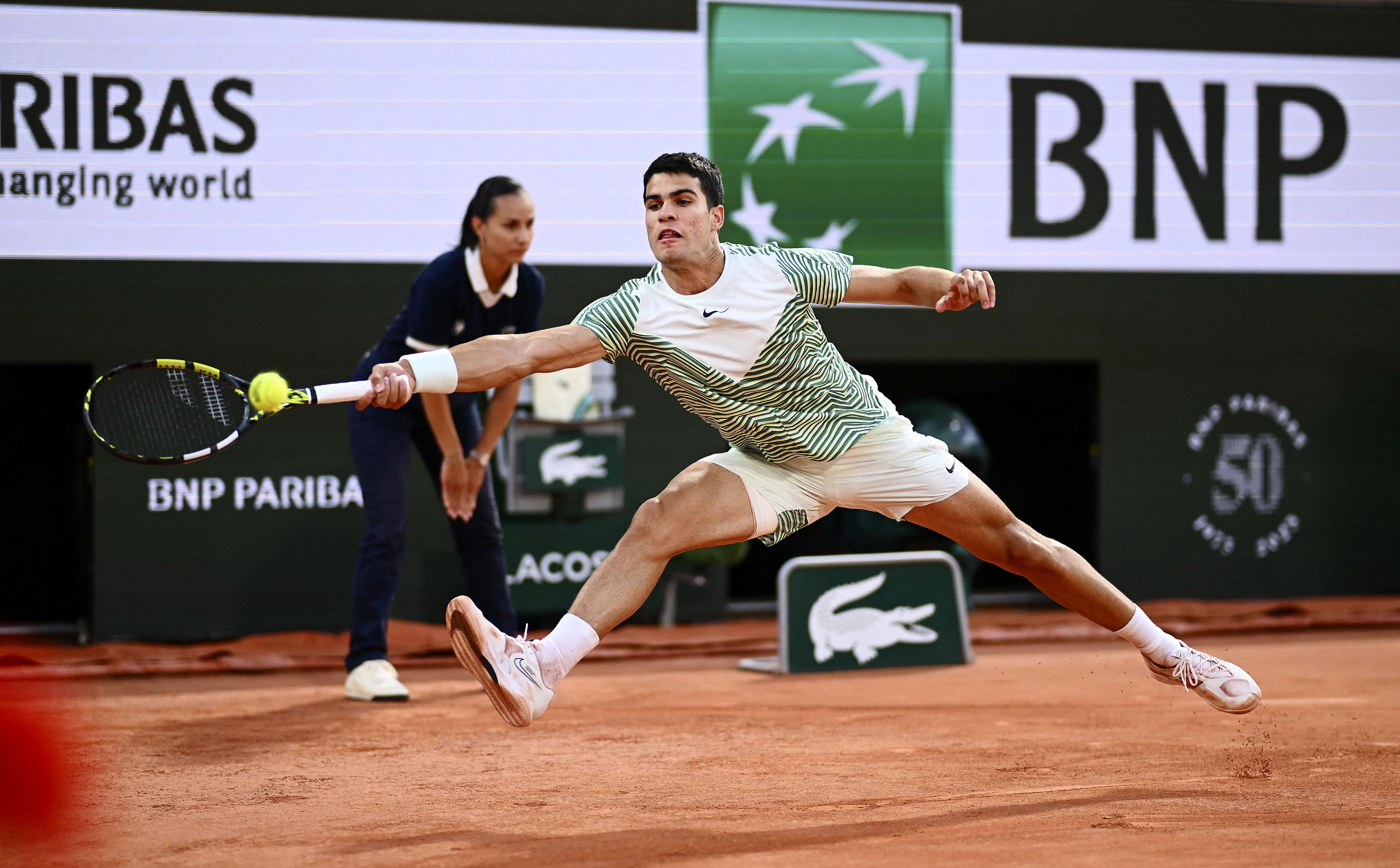 実力見せつけたアルカラス 全仏テニス初の準決勝進出 - 産経ニュース