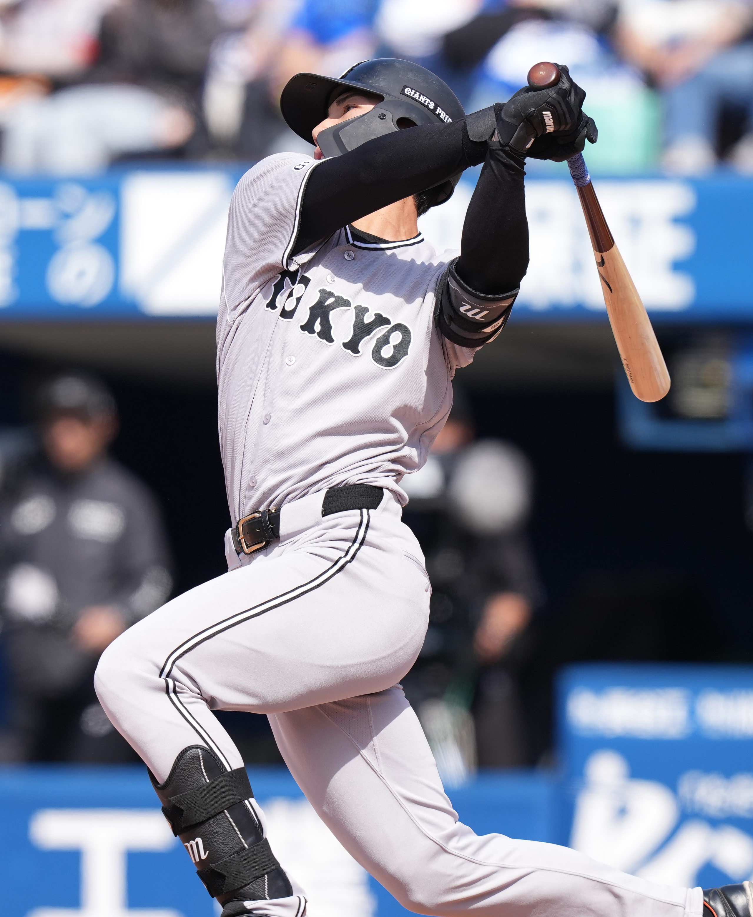 巨人・平山功太がプロ1号ソロ「会心の当たりで、最高の結果」5日に支配