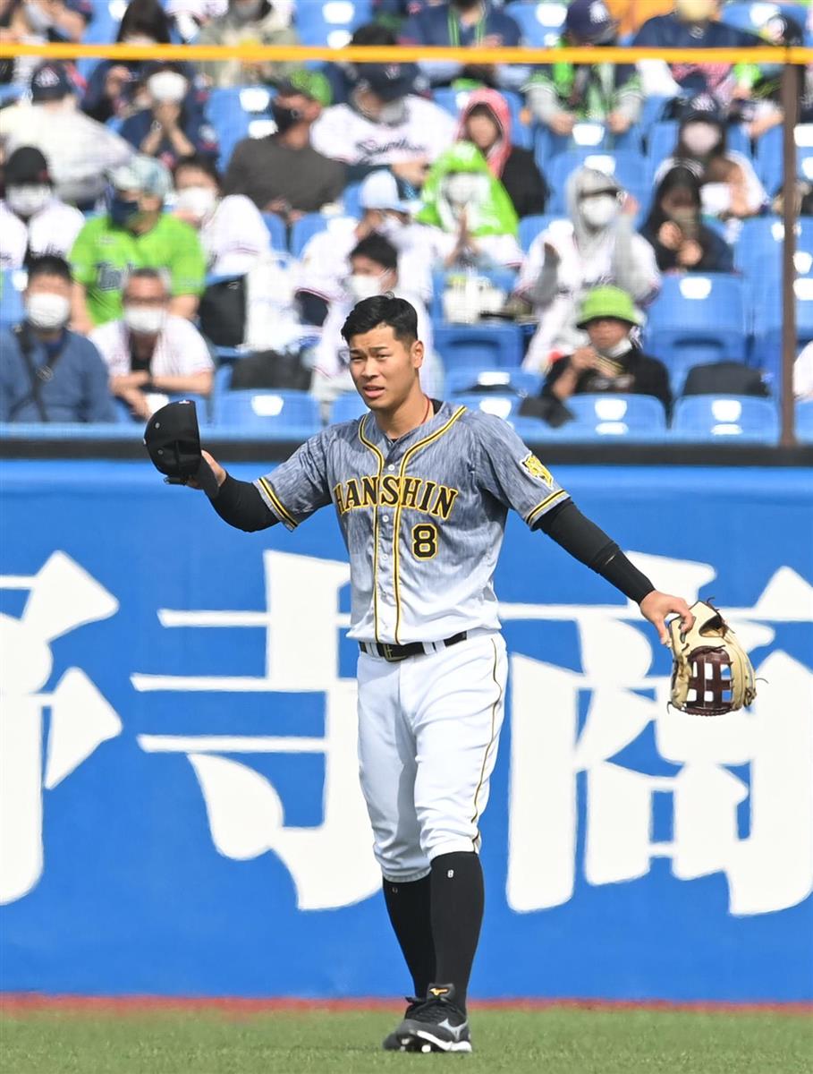 上田二朗 サブマリン斬り 本当に新人 な阪神 佐藤輝 内角攻めへの対処なども楽しみのひとつ サンスポ