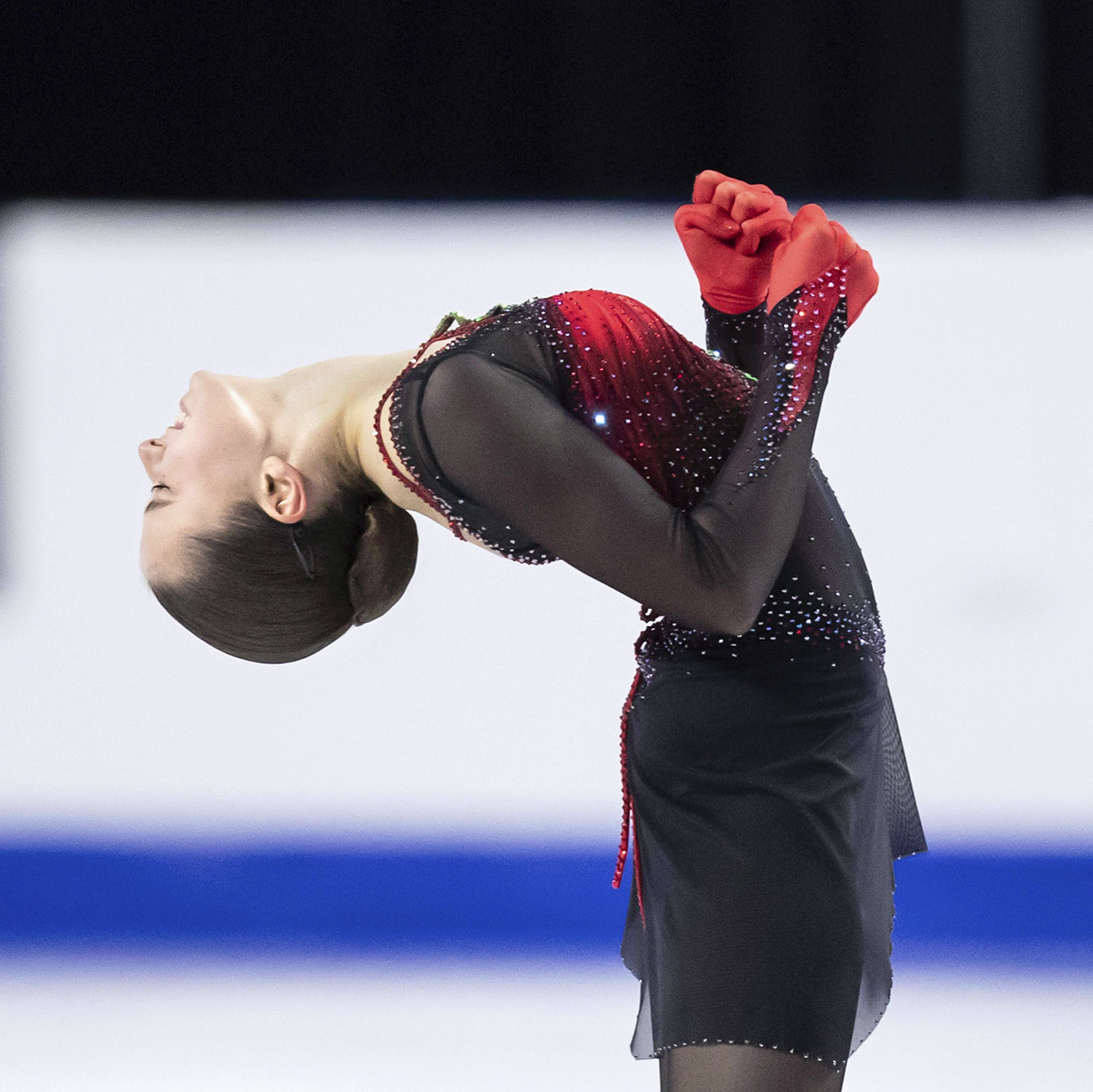 フォト特集 世界最高得点を更新 １５歳ワリエワ初ｖ スケートカナダ 産経ニュース