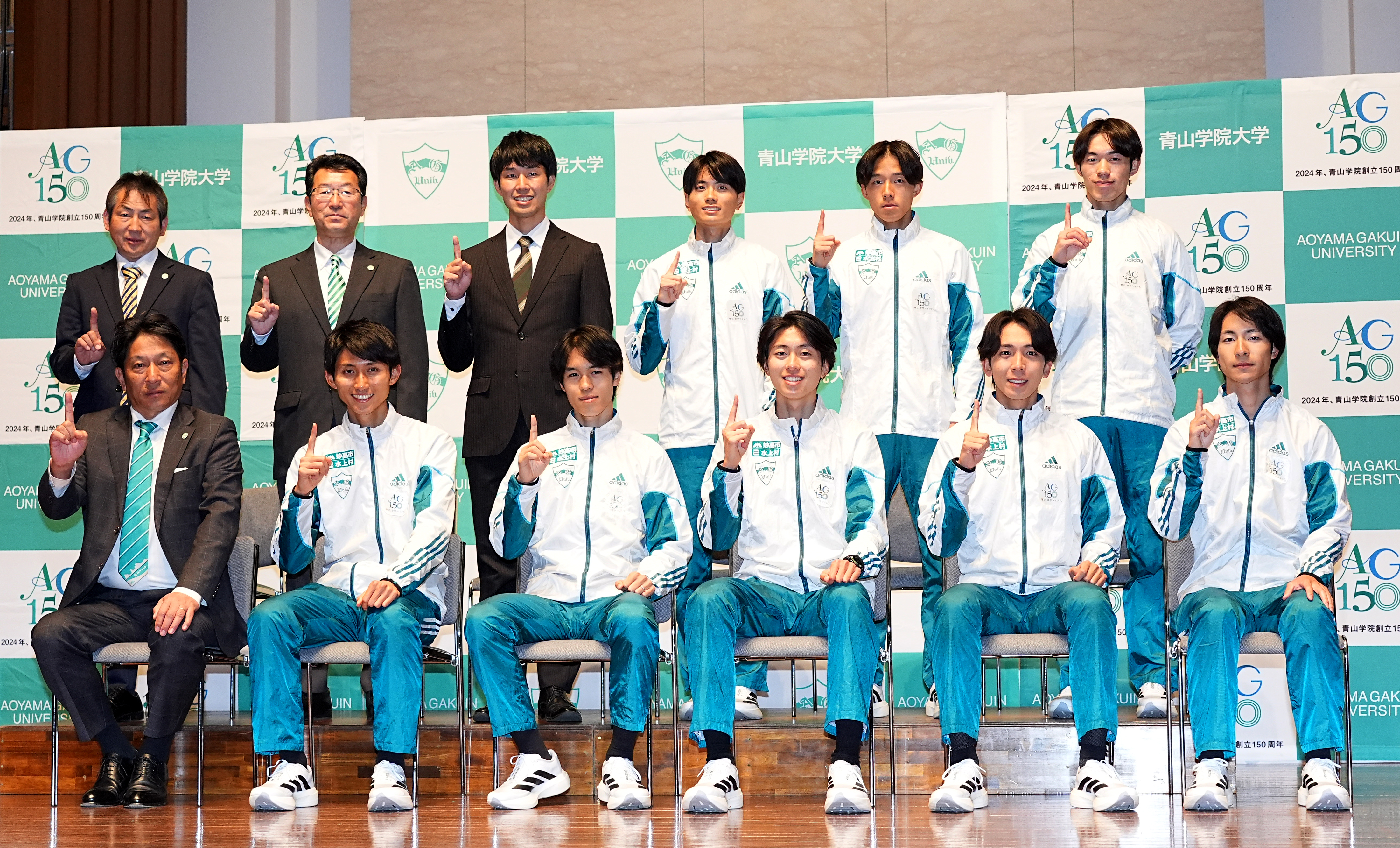 田中悠登主将「優勝して大手町で笑おう」 青学大が東京箱根間往復大学 