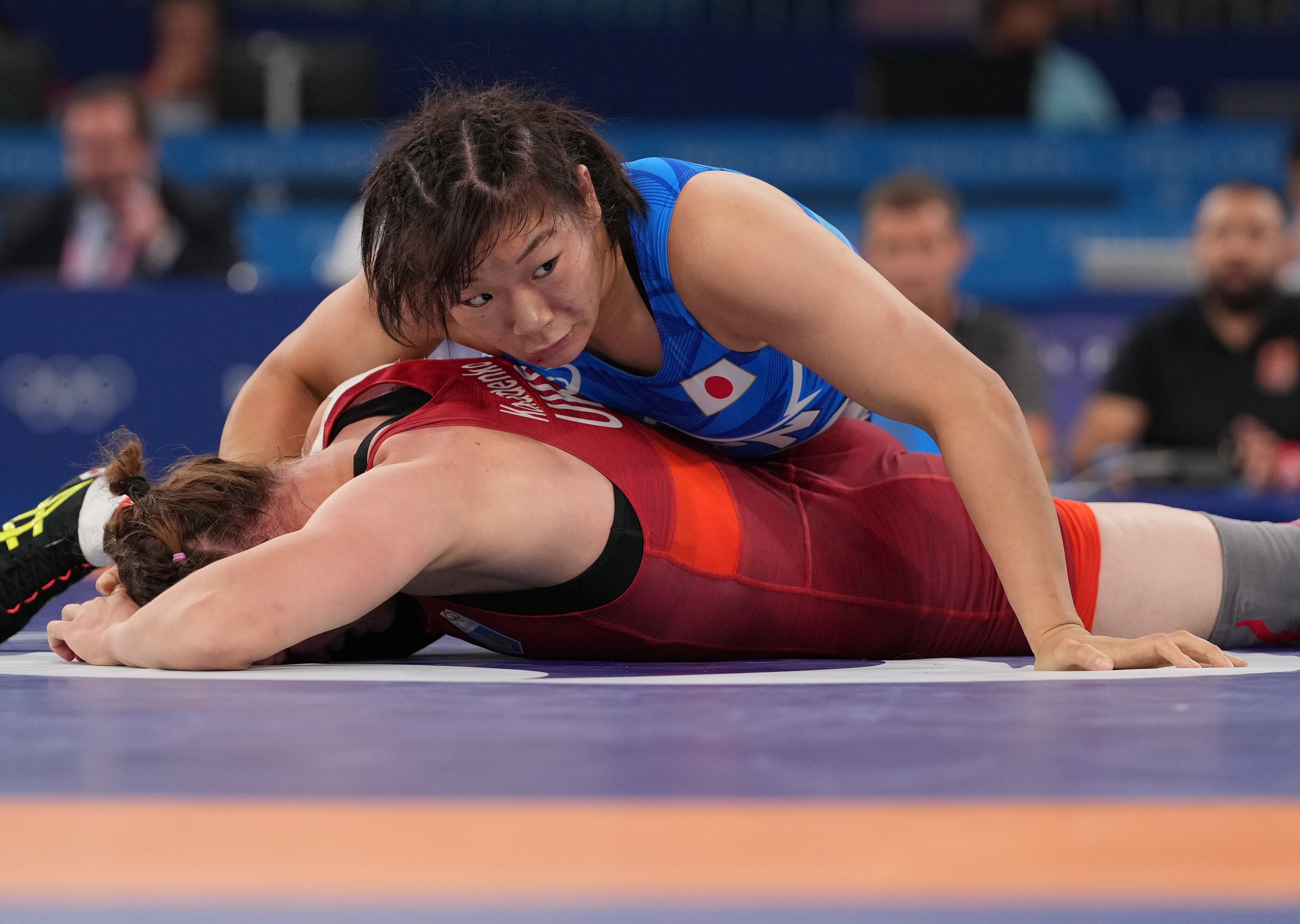 レスリング日本代表 元木咲良、父娘の夢かなった! レスリングでシドニー五輪出場
