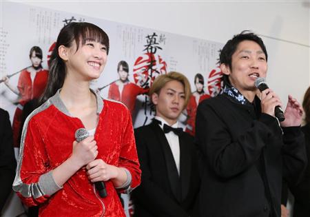 松井玲奈 ９代目女沖田総司に ノンスタ石田とラブシーン サンスポ