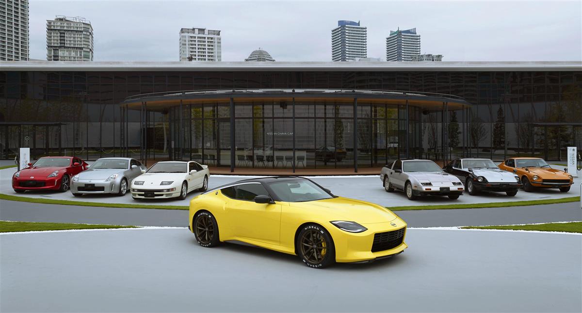 日産「フェアレディZ」7代目を公開 08年以来の刷新へ - サンスポ