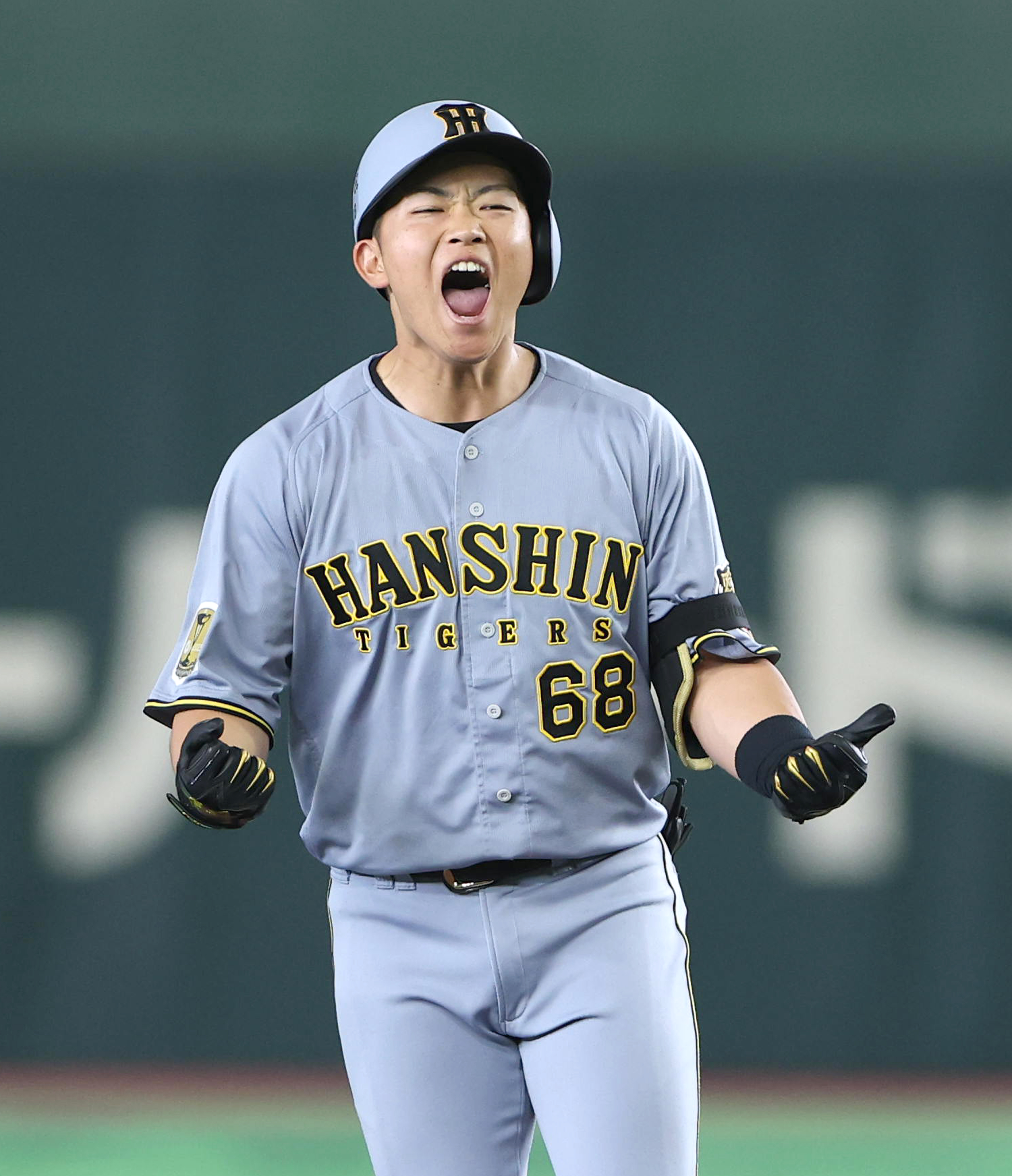 阪神・中川勇斗、今季初安打がタイムリー「自分らしい思い切りの良い
