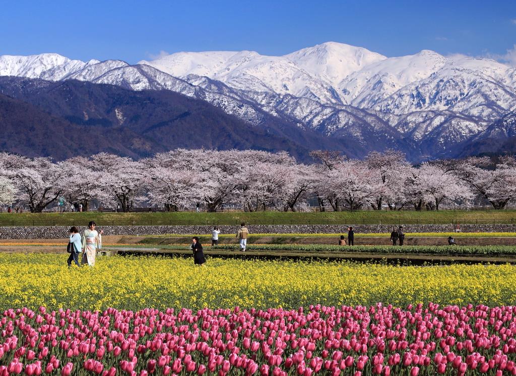 東京特派員 湯浅博 後立山連峰で雪解け始まる 1 2ページ 産経ニュース