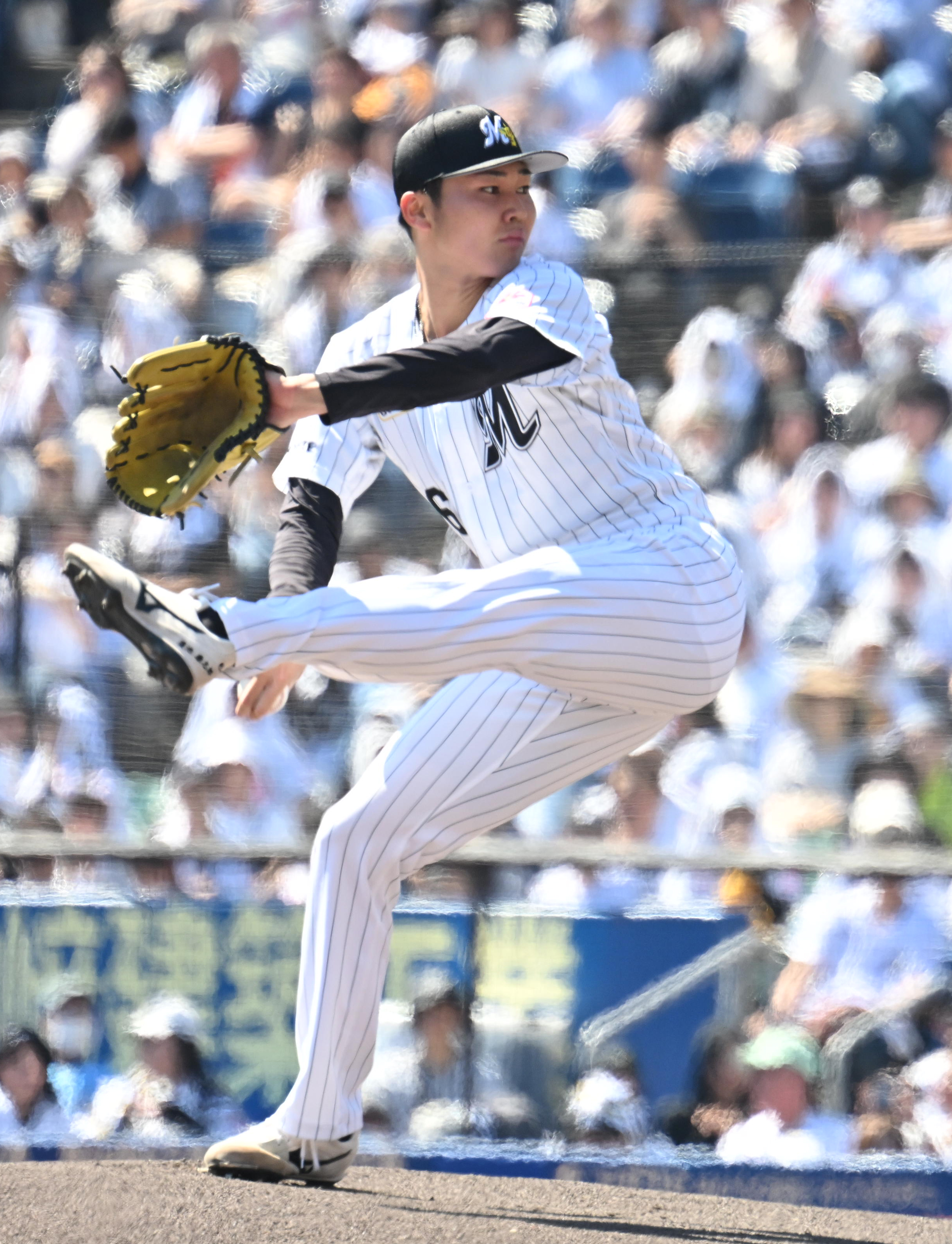 ロッテ・広池康志郎、7回1失点で先発初勝利「自分でつかみ取った1勝 
