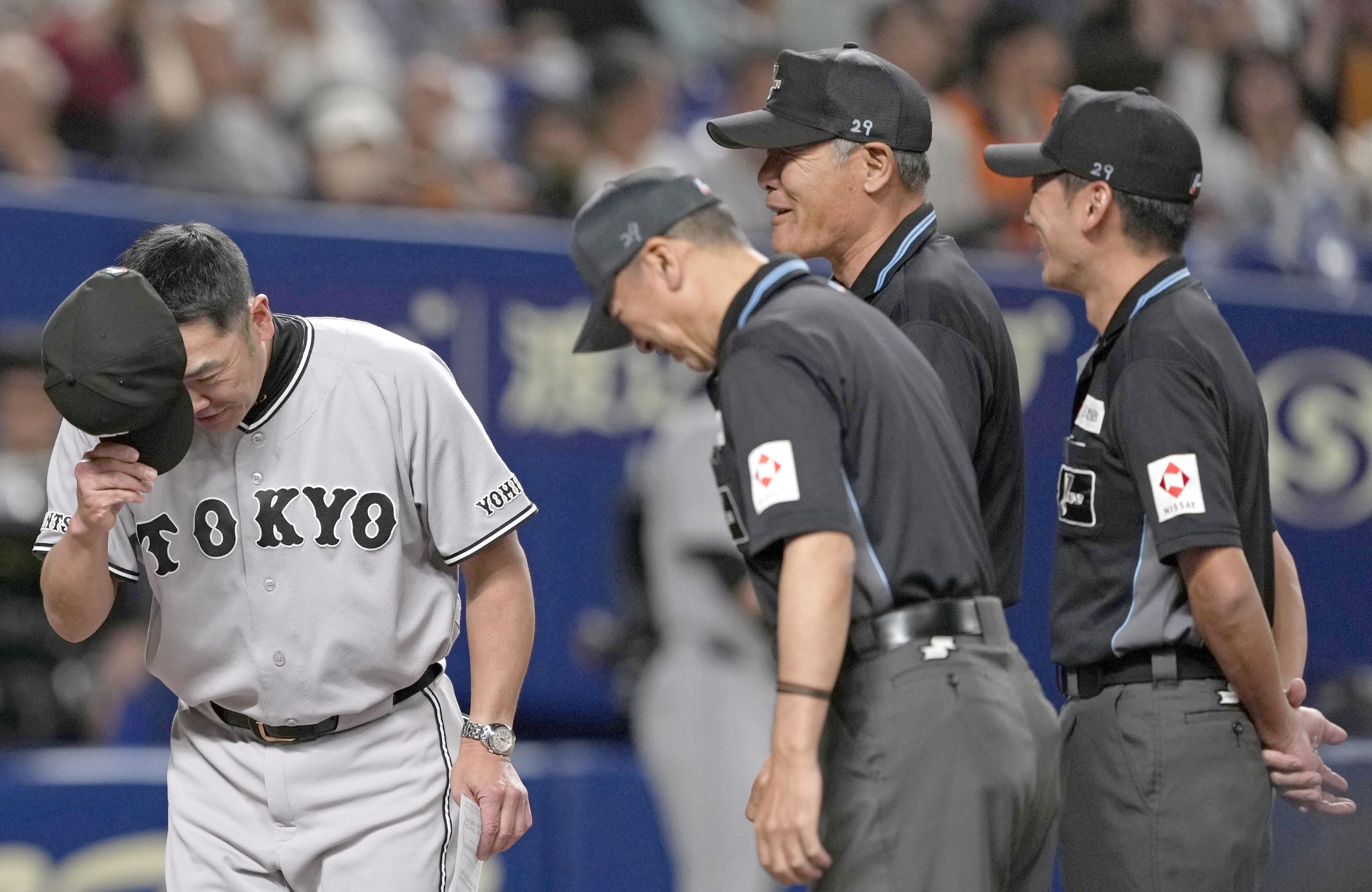 プロ野球審判員が「29」つけて出場 試合で負傷し治療続く川上拓斗さん