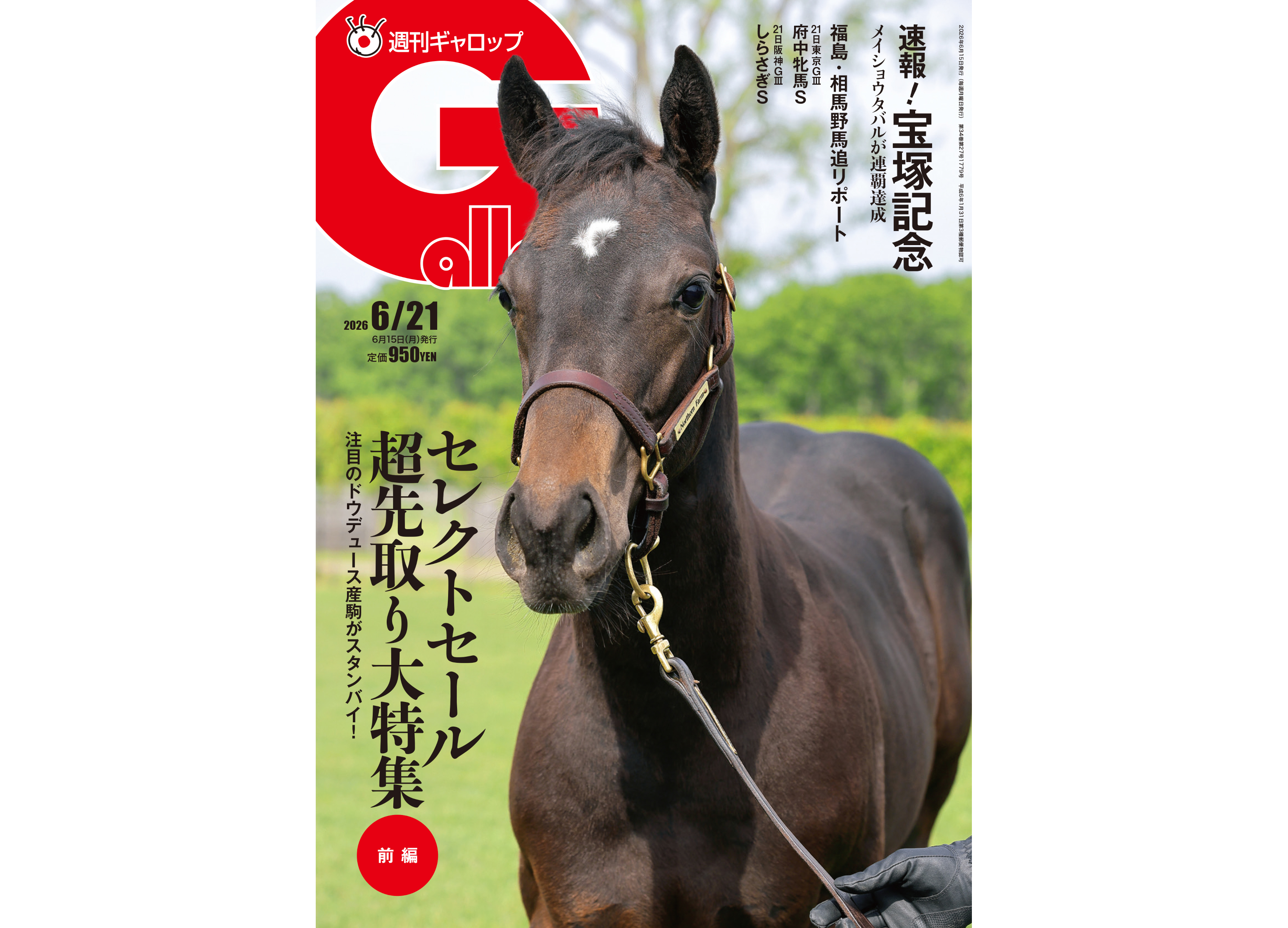 週刊Gallop】7月開催「セレクトセール」特集 ドウデュースの初年度産駒