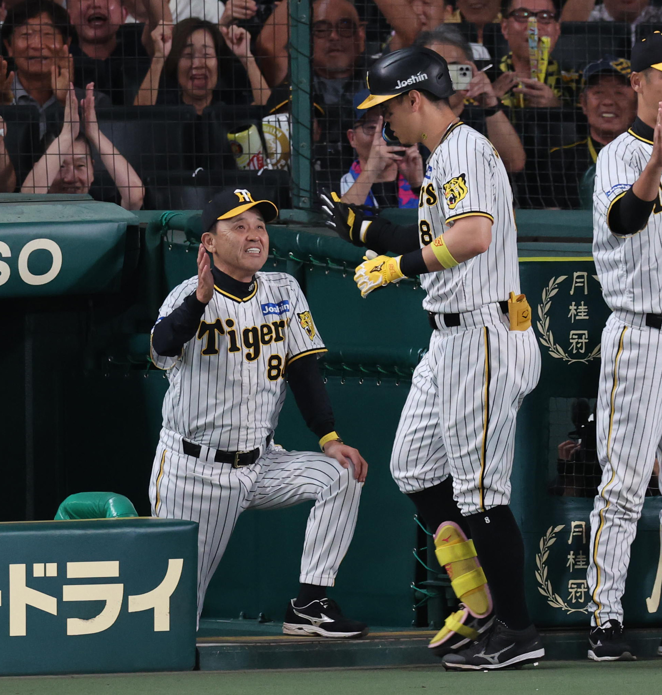 ○虎将トーク】阪神・岡田彰布監督、今季初猛打賞の佐藤輝明に「それで 