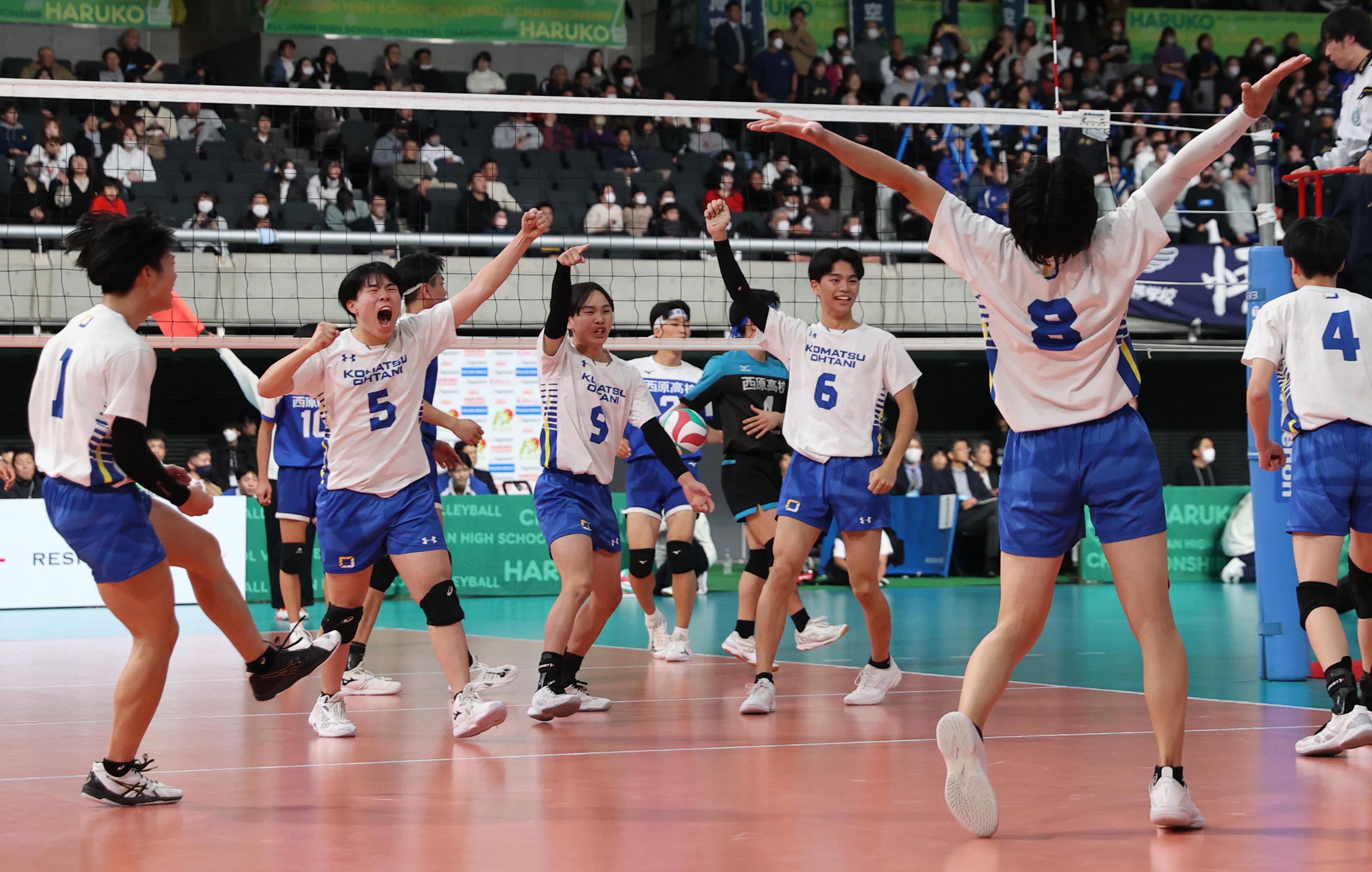 春高バレー】小松大谷、大会初勝利またもお預け 石川・七尾市の実家が