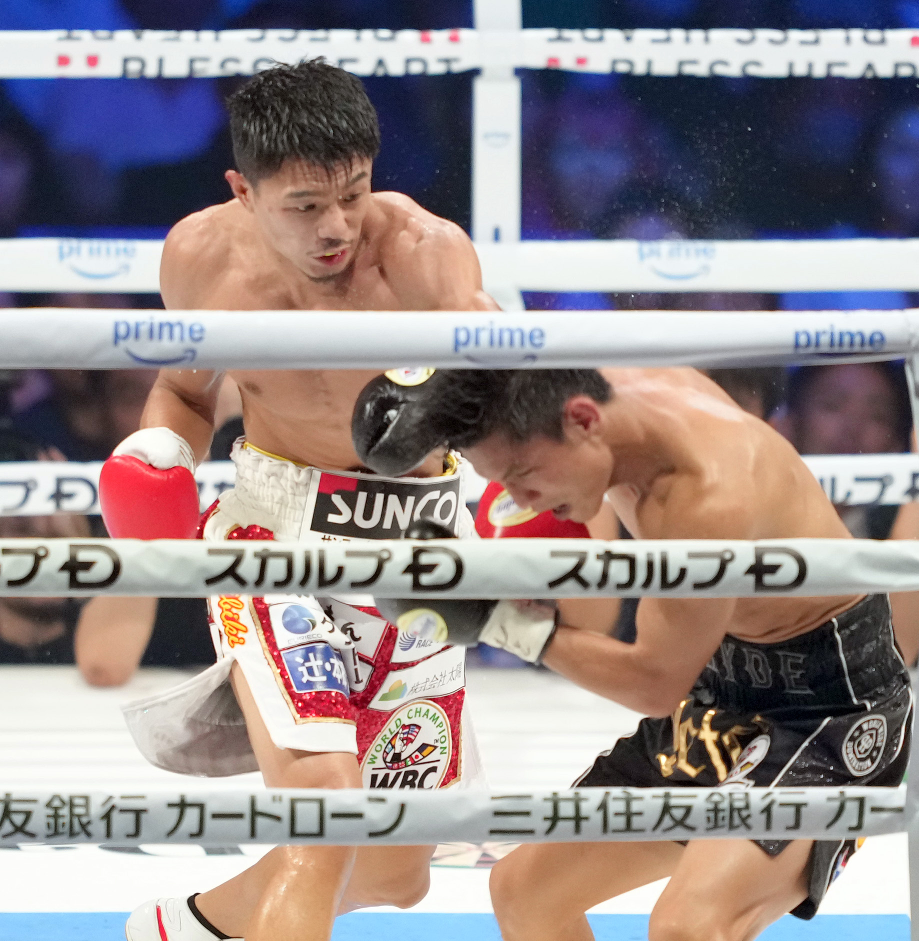 中谷潤人、TKOで2度目の防衛 ボクシングWBCバンタム級 - 産経