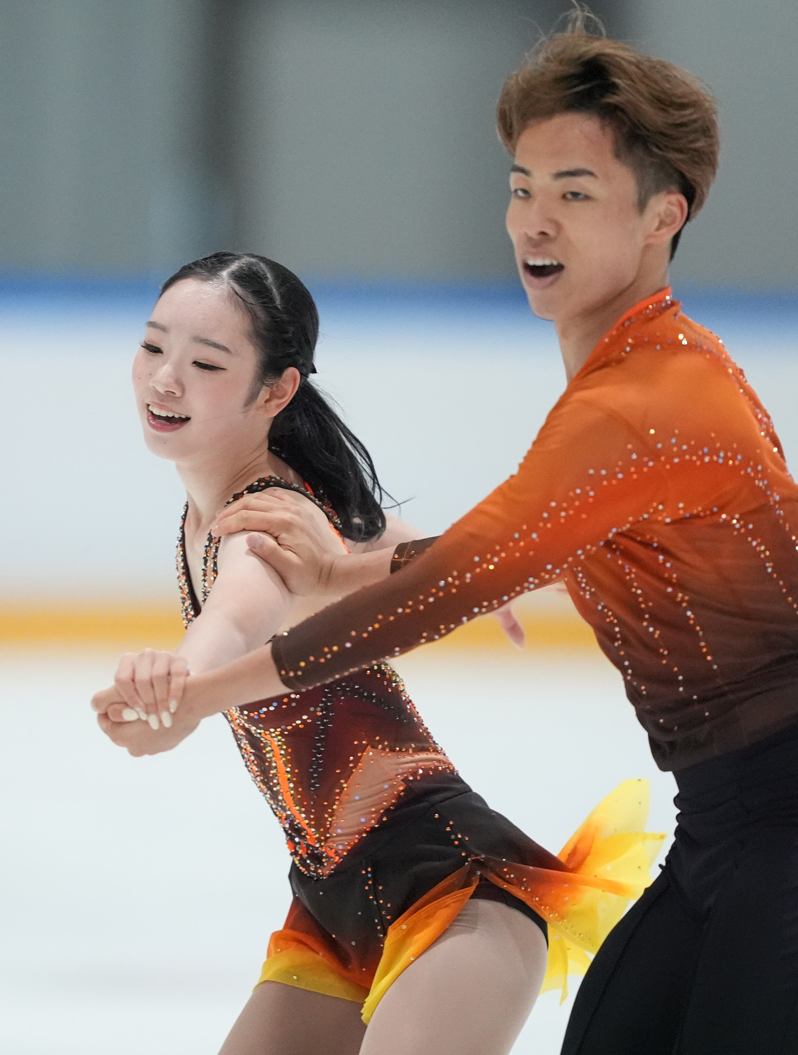 ゆなすみが自己ベストの66.27点でSP3位 「思い描いていた演技ができた