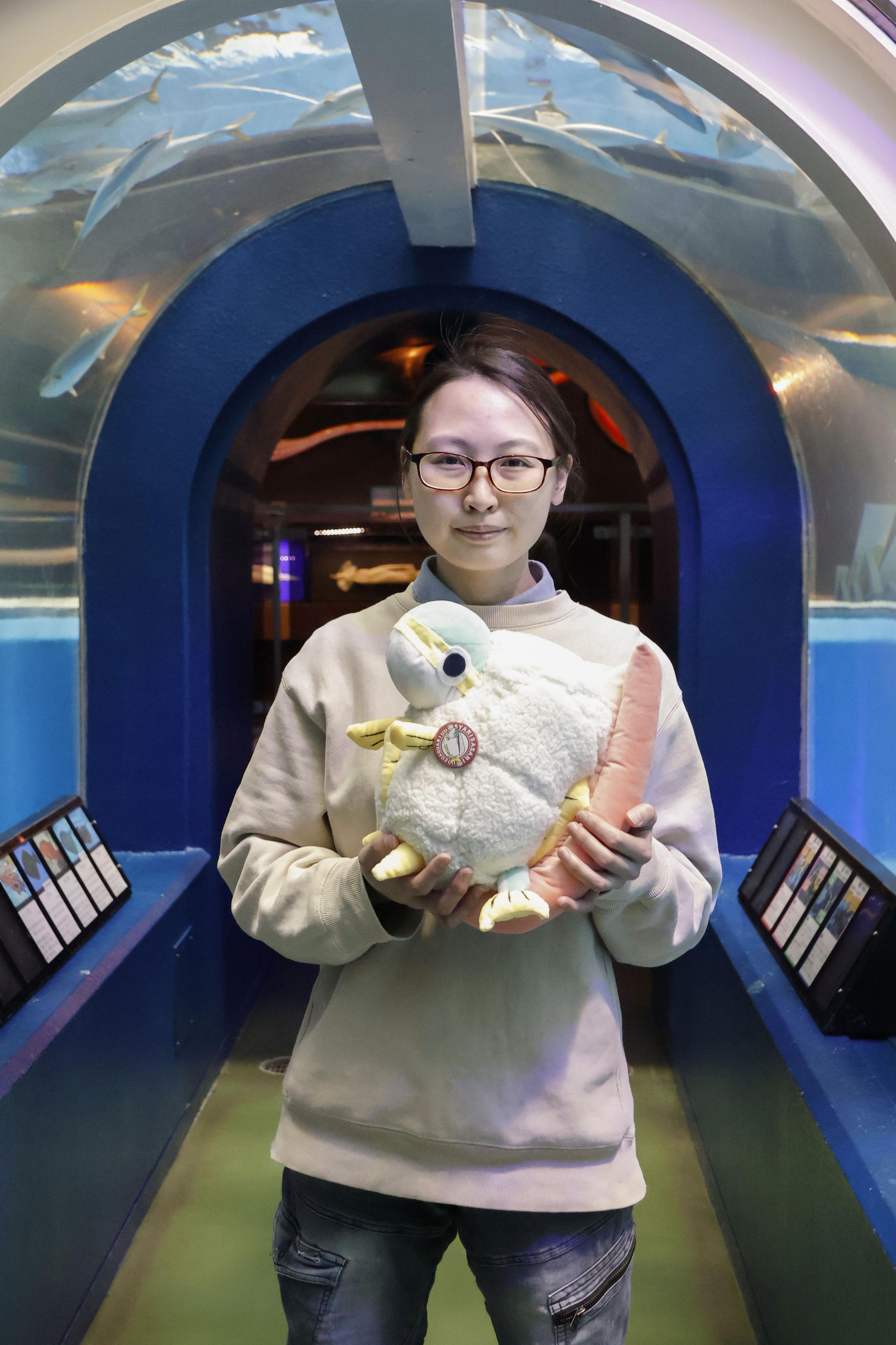魚津水族館　マスコットキャラクター シャリササリ　マグネット 皆様から可愛いと愛される、あのシャリササリの商品化第二弾❗️ 3枚