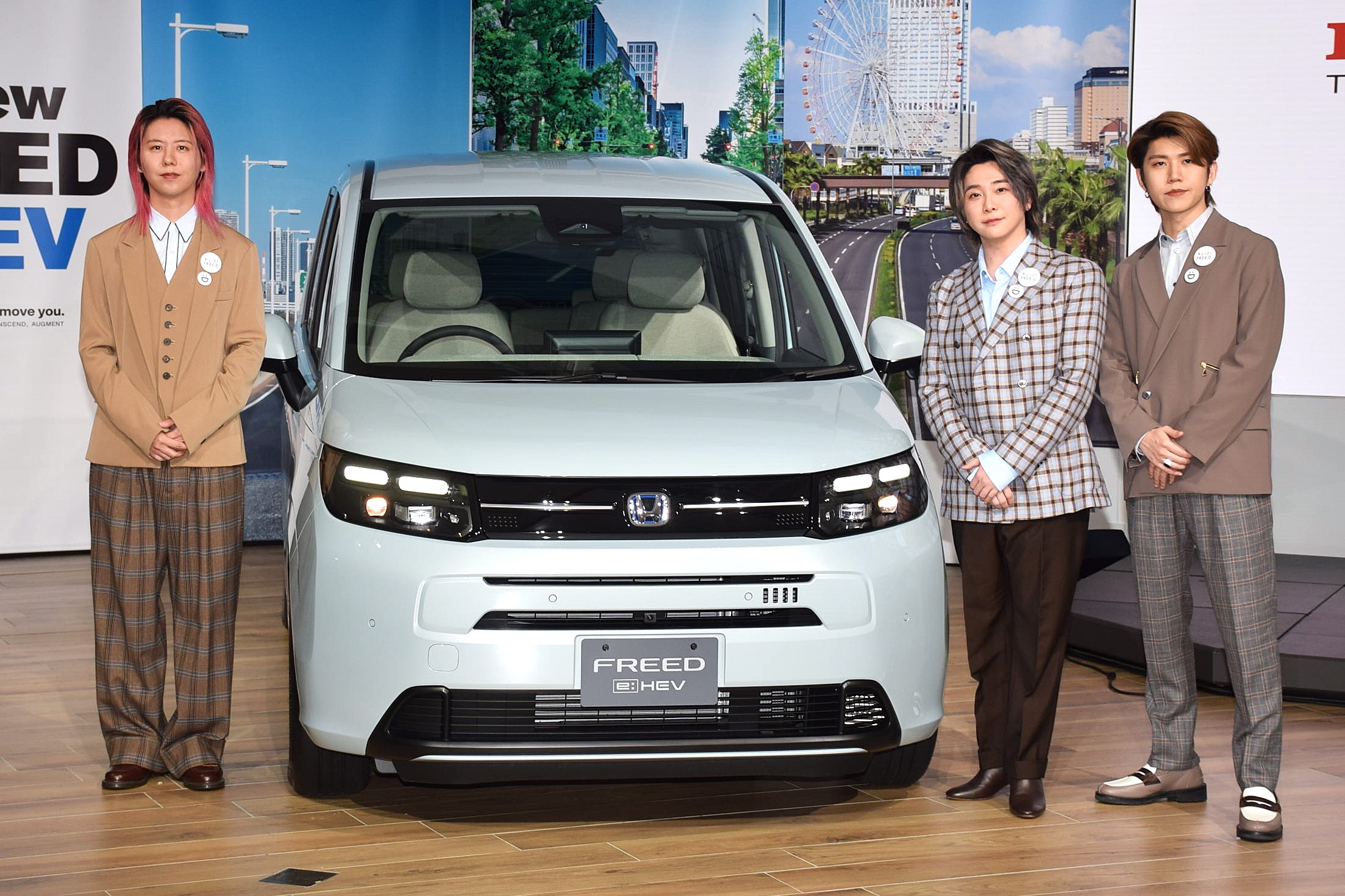 Mrs.GREEN APPLEがホンダ「フリード」新CM発表会に登場！ 大森元貴