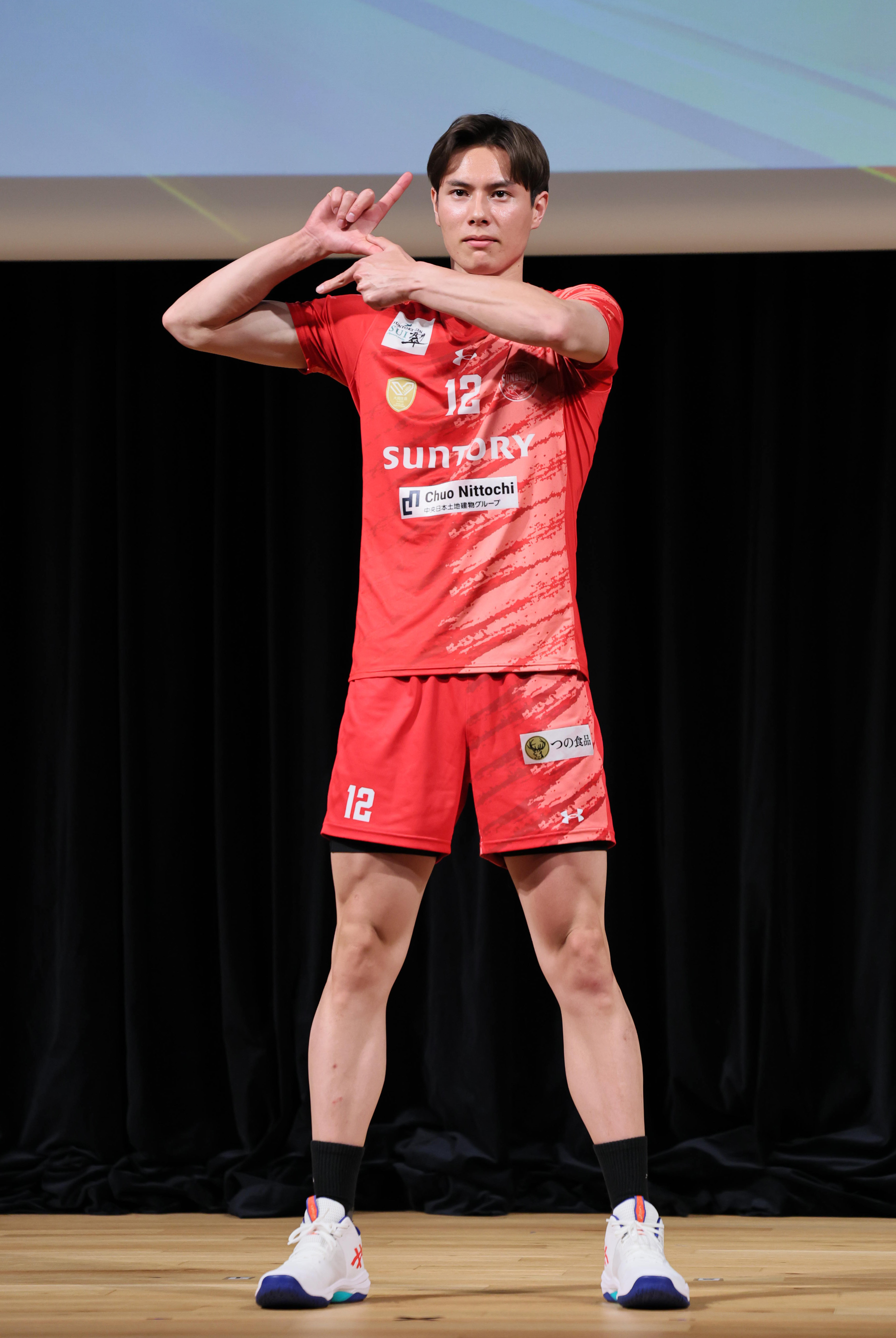 高橋藍 ユニフォーム SVリーグ サントリーサンバーズ 公式 高橋藍 サントリーサンバーズ オーセンティックユニフォーム S