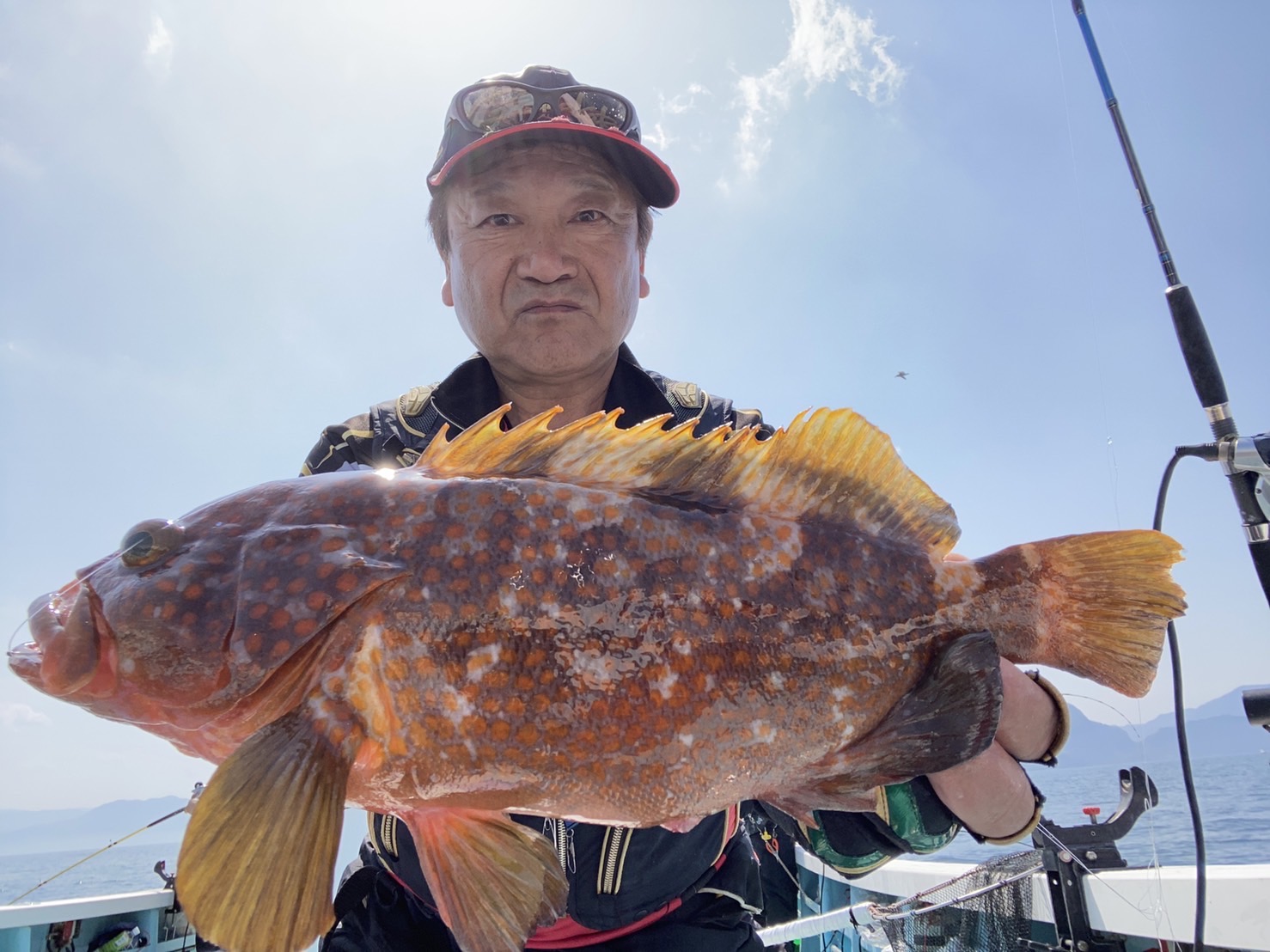 釣り味も食べ味も楽しめる根魚 46センチアコウGET／関西