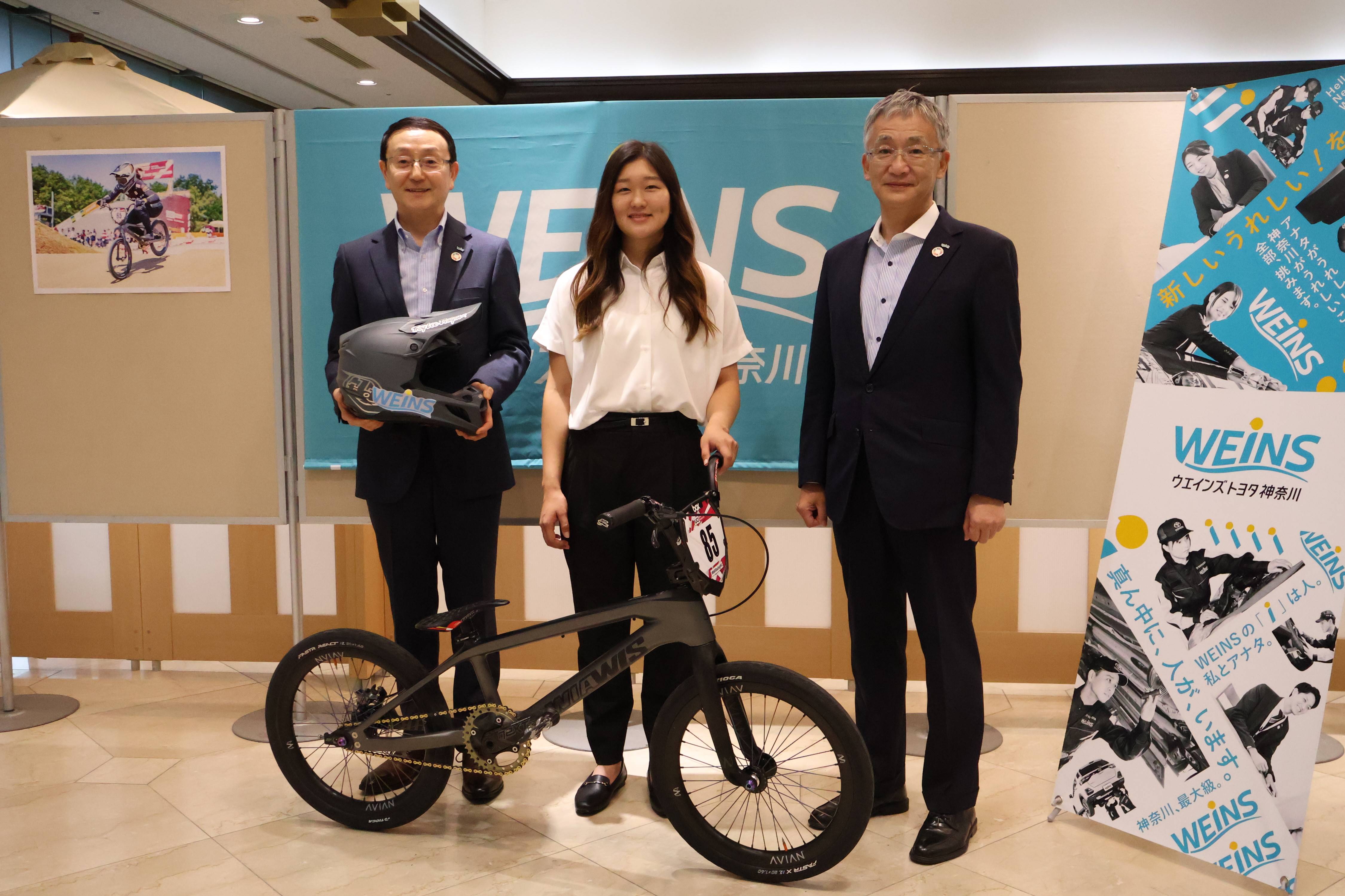 パリ五輪でメダル」BMXの畠山紗英選手 横浜で記者会見 - 産経ニュース