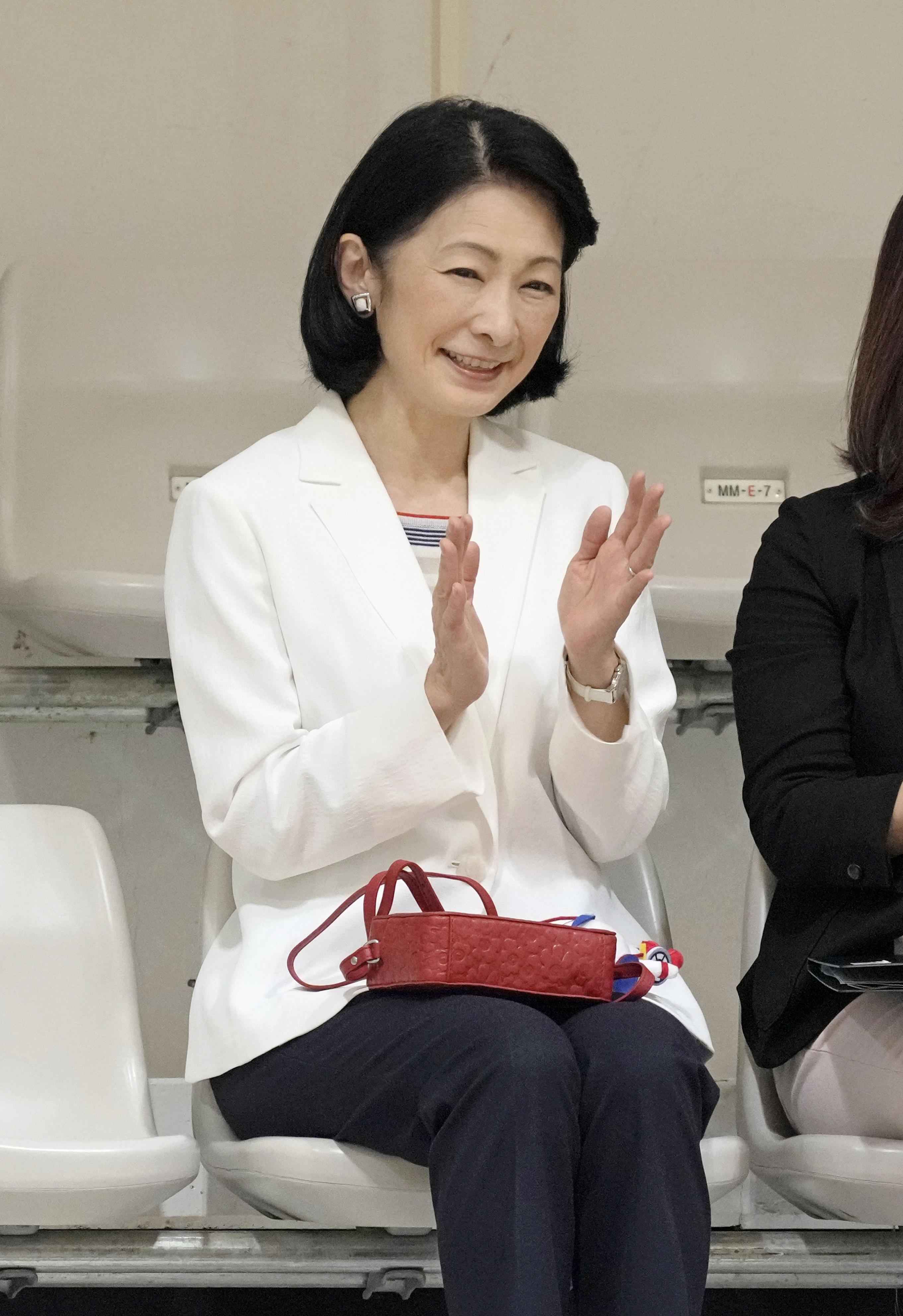 紀子さま、ボッチャご観戦 特別支援学校の生徒らに拍手送られる - 産経