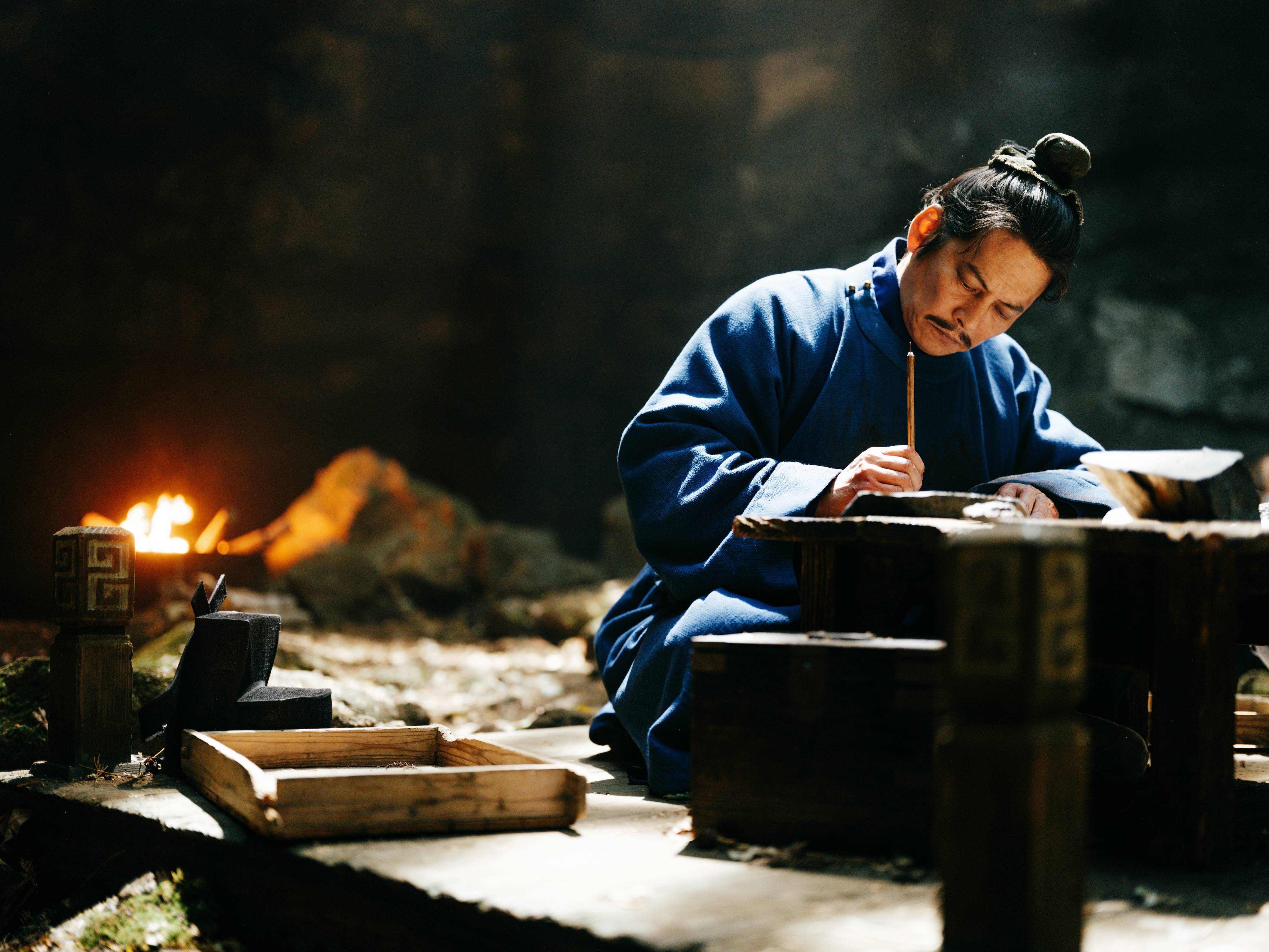 北方謙三 水滸伝」ビジュアル初公開 織田裕二「寒ーい洞窟での撮影は