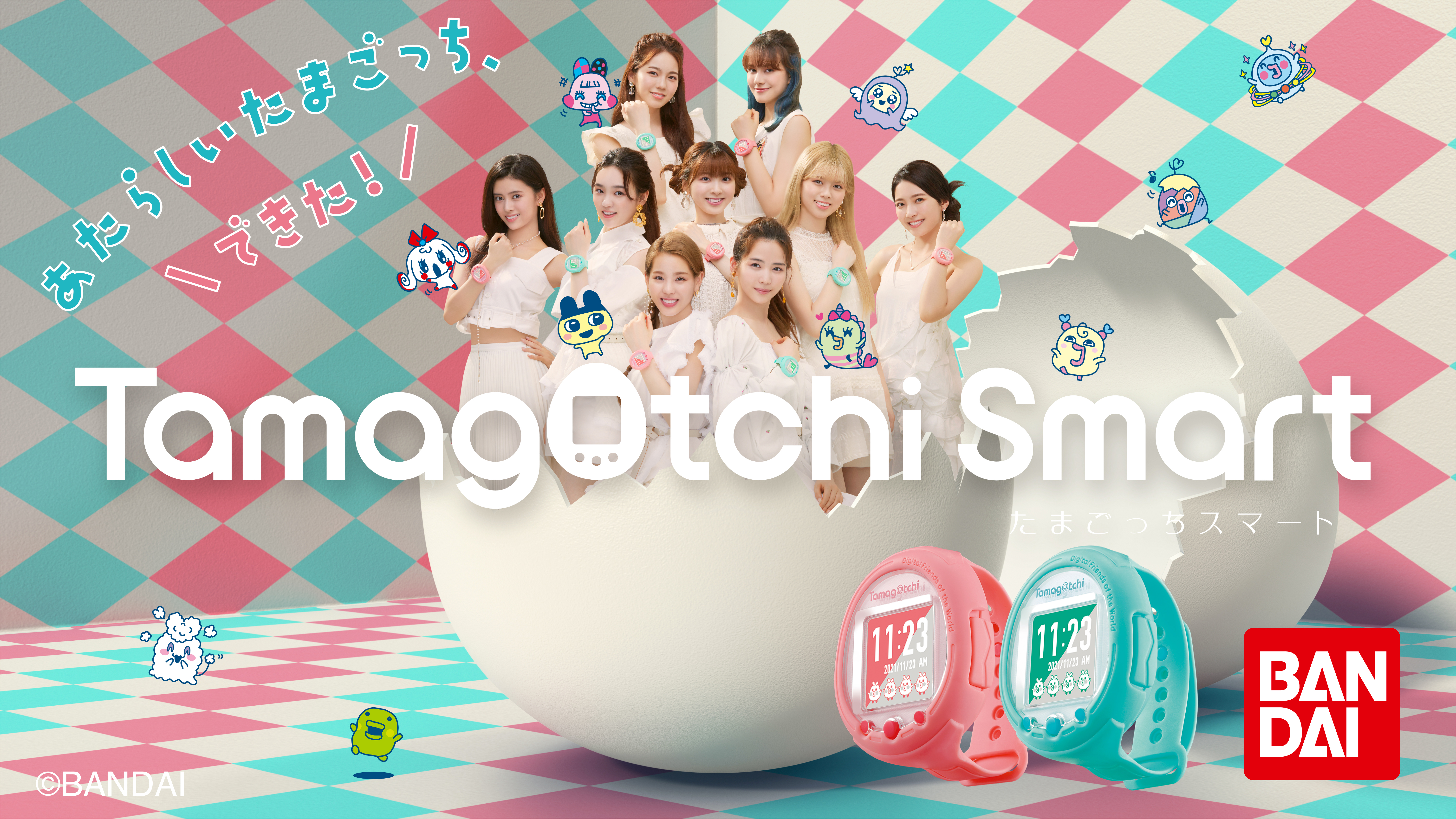 触って話せるウェアラブル型 たまごっちスマート にネット民 面影全くないｗ 何歳狙い 1 2ページ イザ