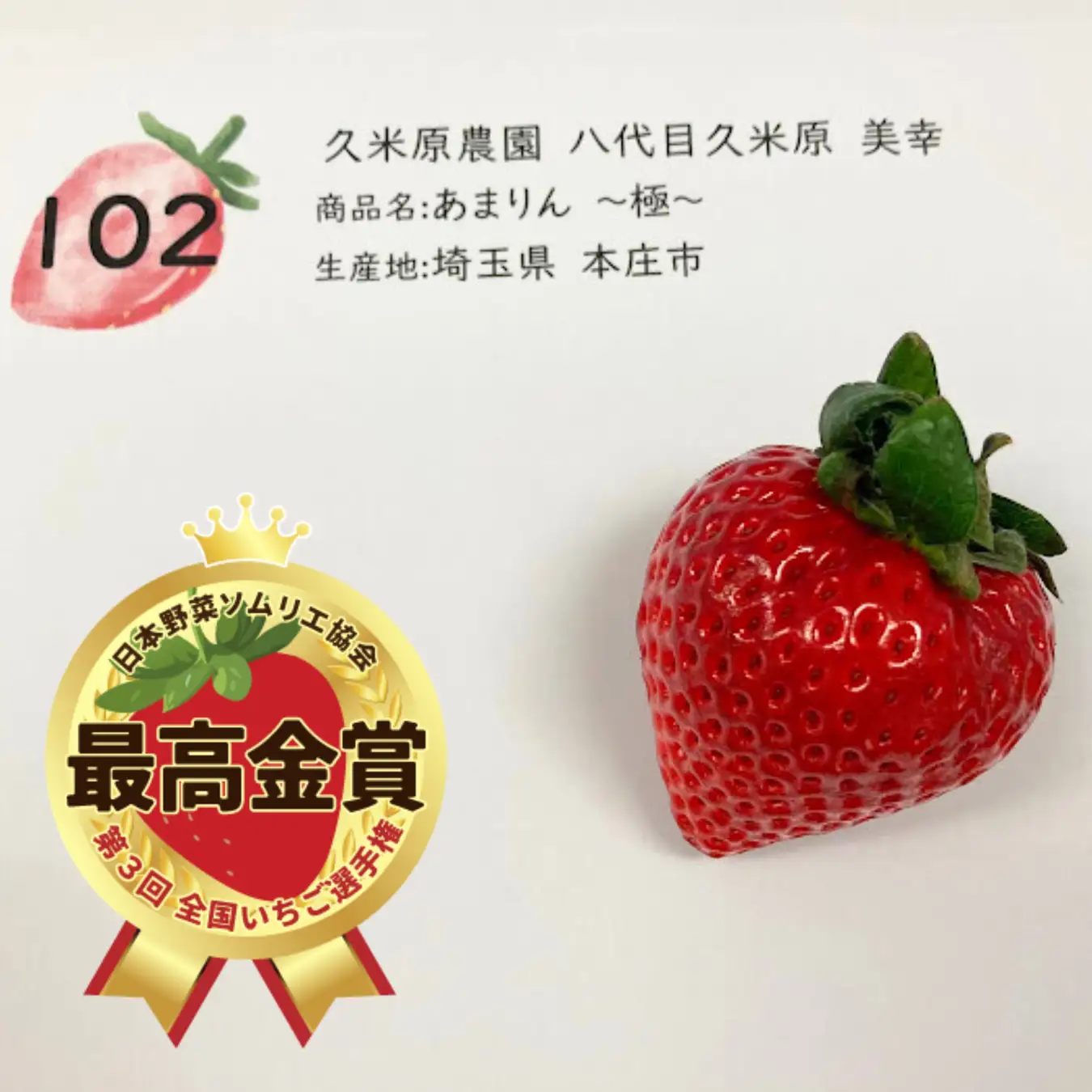 いちご》極上の甘さに驚愕！ 野菜ソムリエが選ぶ日本一の春いちごは