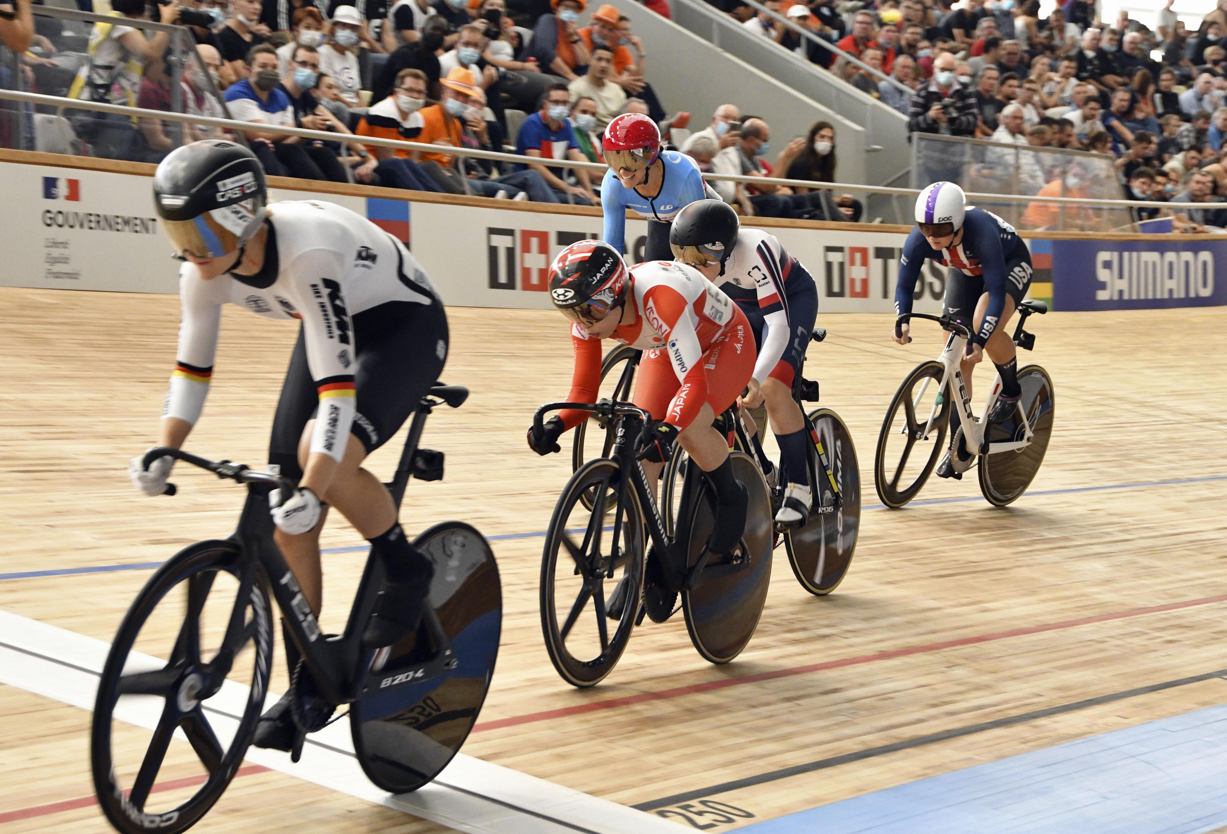 佐藤水菜、女子ケイリンで銀メダル／自転車 - サンスポ