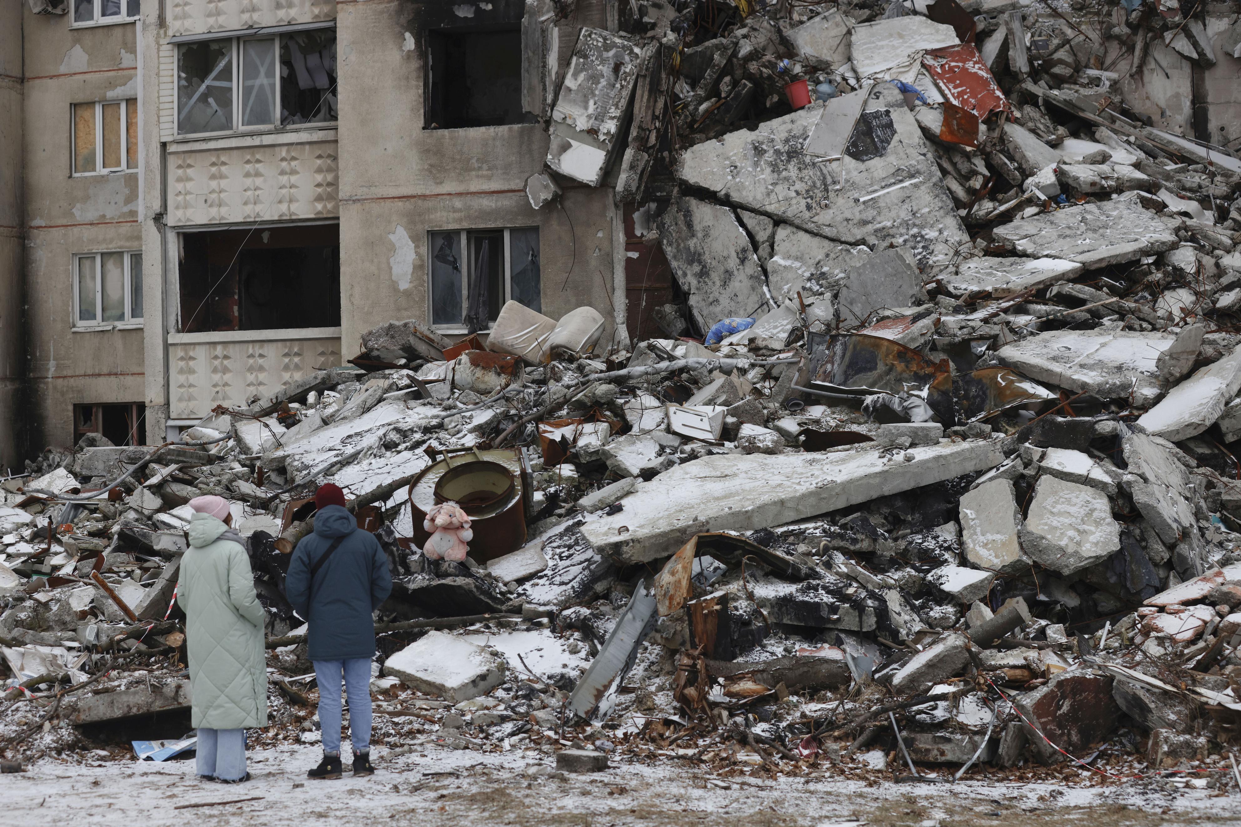 フォト】裁き待つミサイルの残骸 民間人攻撃の責任追及 ウクライナ 
