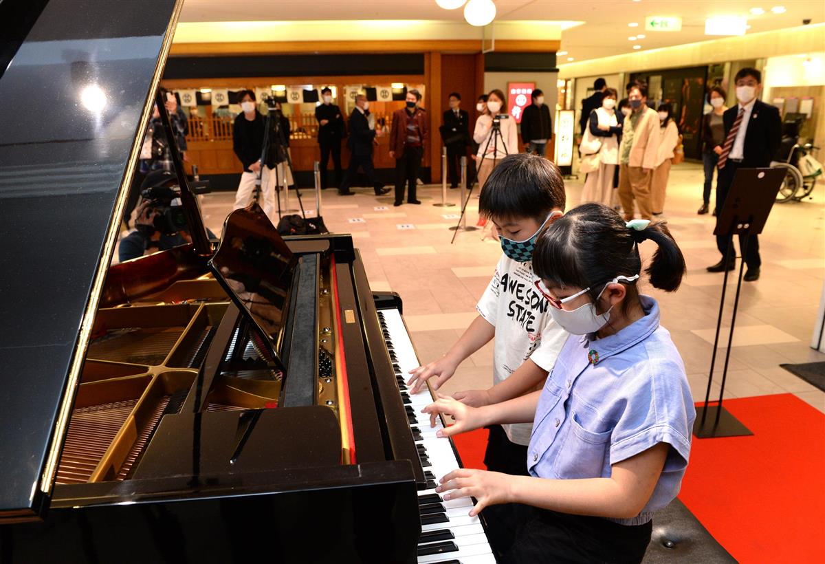 動画 大阪 ミナミの旧小学校ピアノ なんばｃｉｔｙで復活 産経ニュース