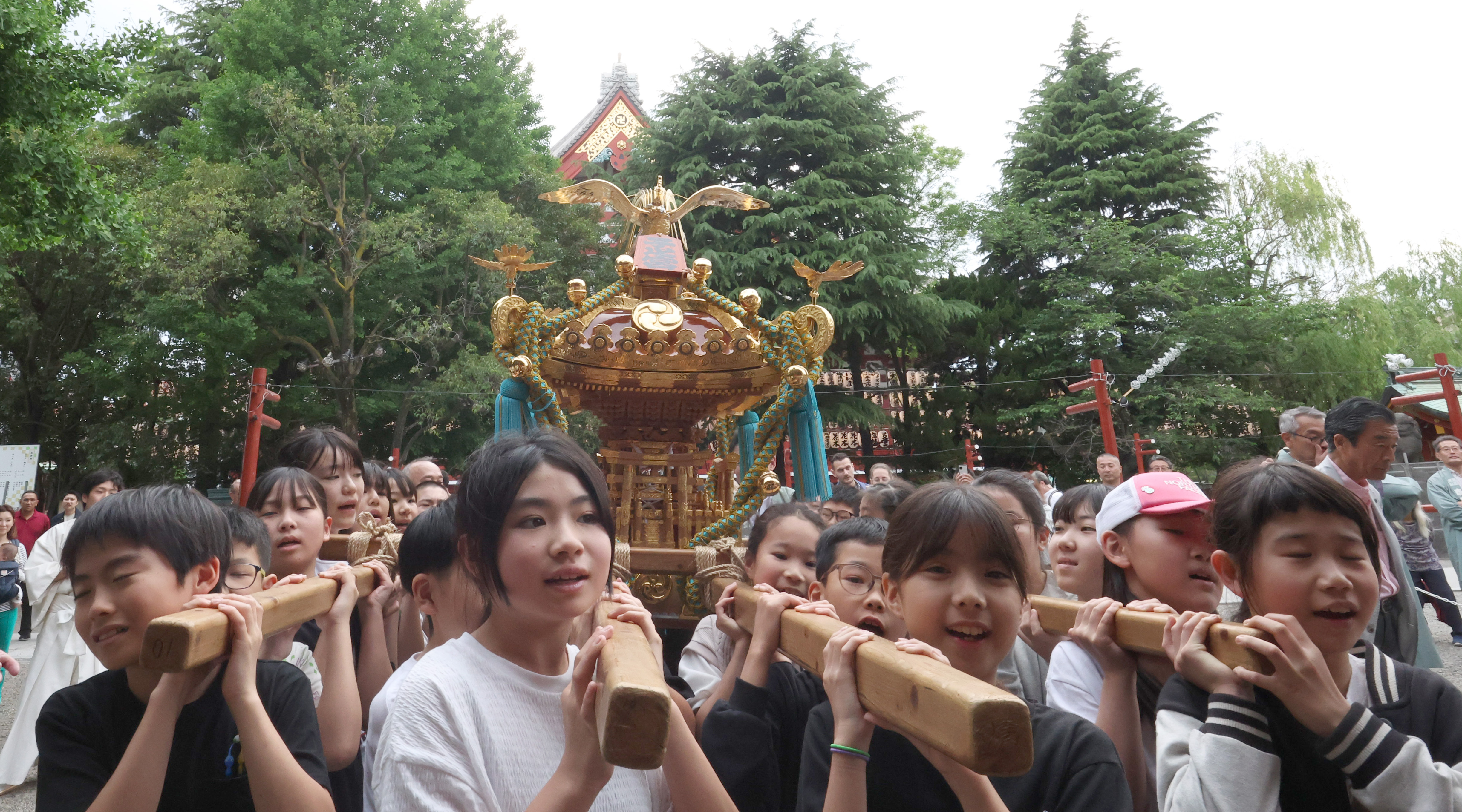 三社祭で初披露される子供宮神輿 練習会で「ワッショイ」「ワッショイ」 - 産経ニュース