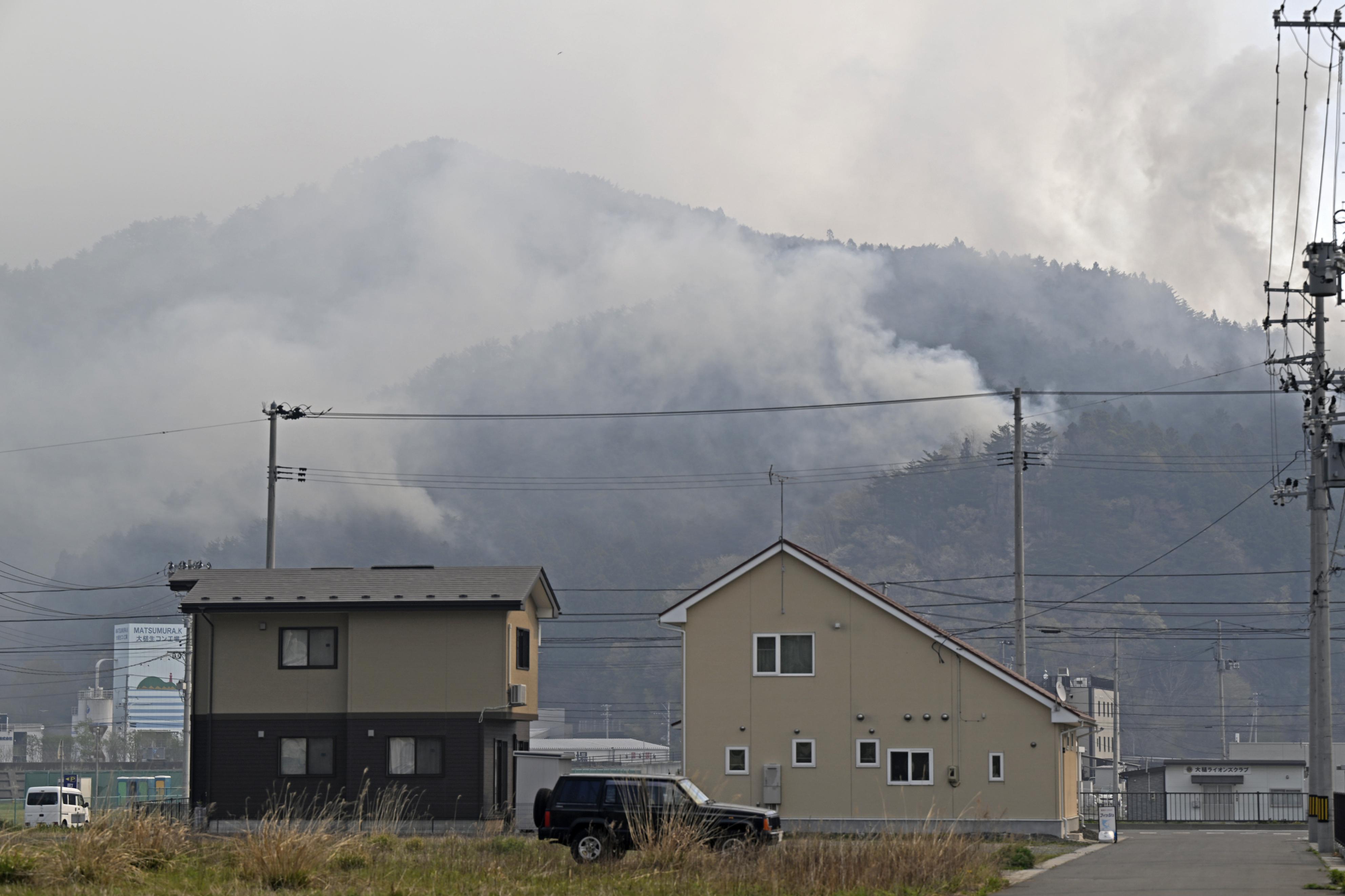 動画】山林火災、延焼面積1176ヘクタールに拡大 平成以降2番目の規模