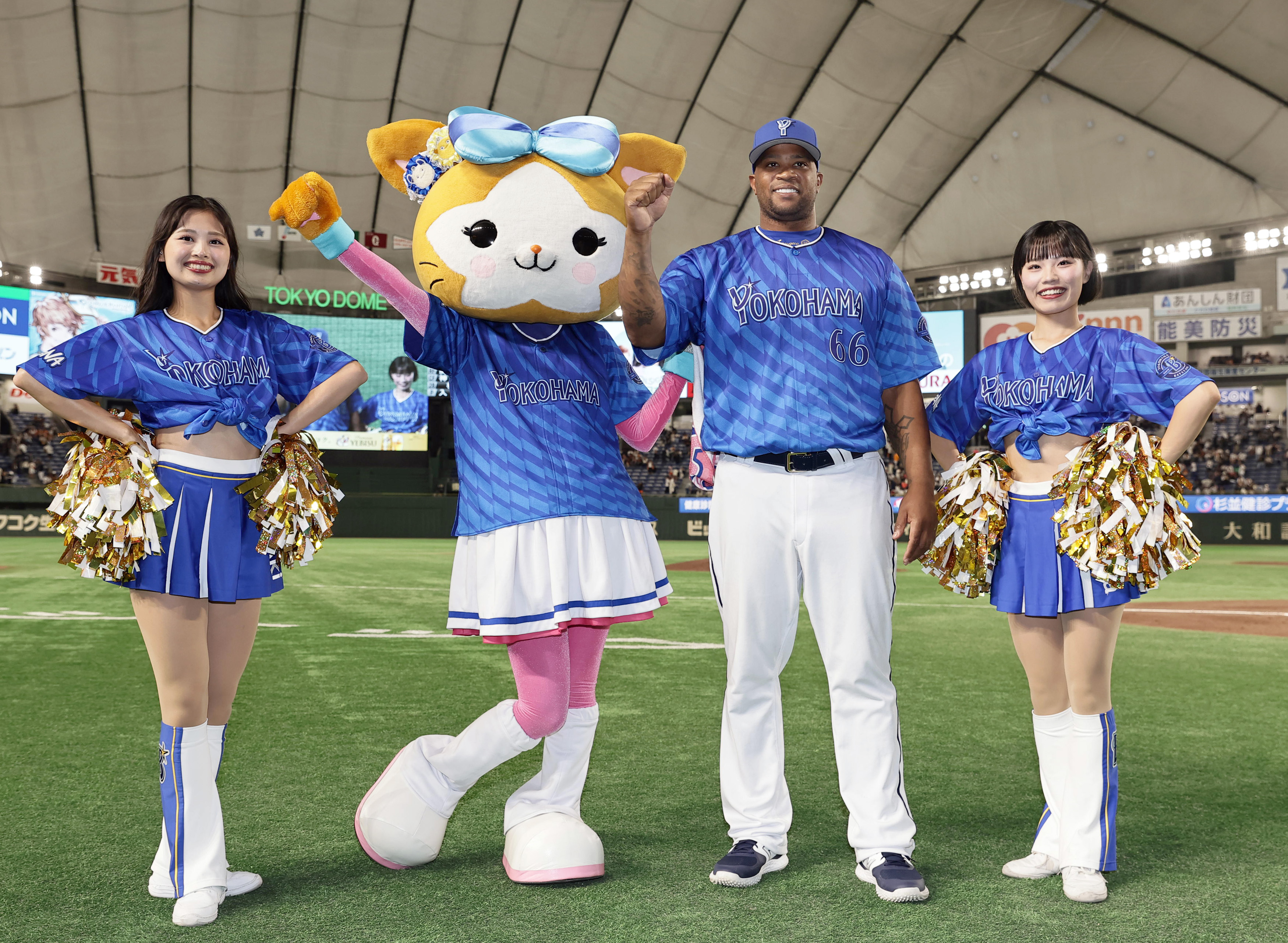 DeNA・ビシエド、初スタメンで2安打1打点 輪に溶け込み「チームの